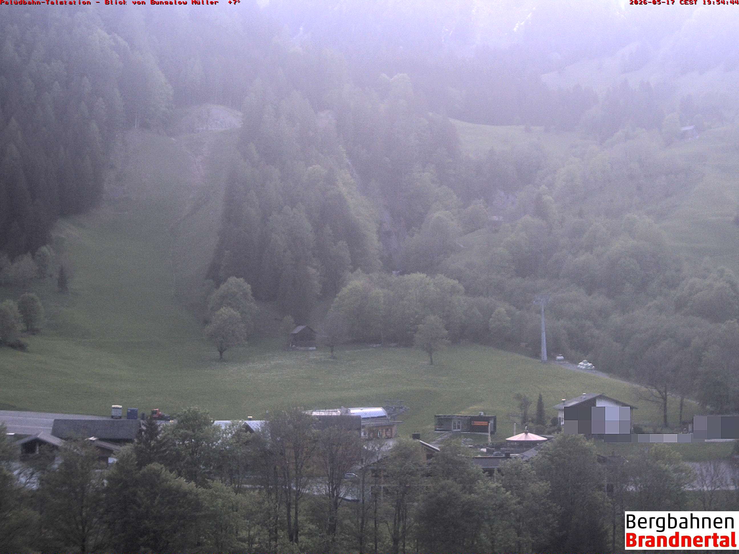 Blick auf Palüdbahn von Bungalow Müller