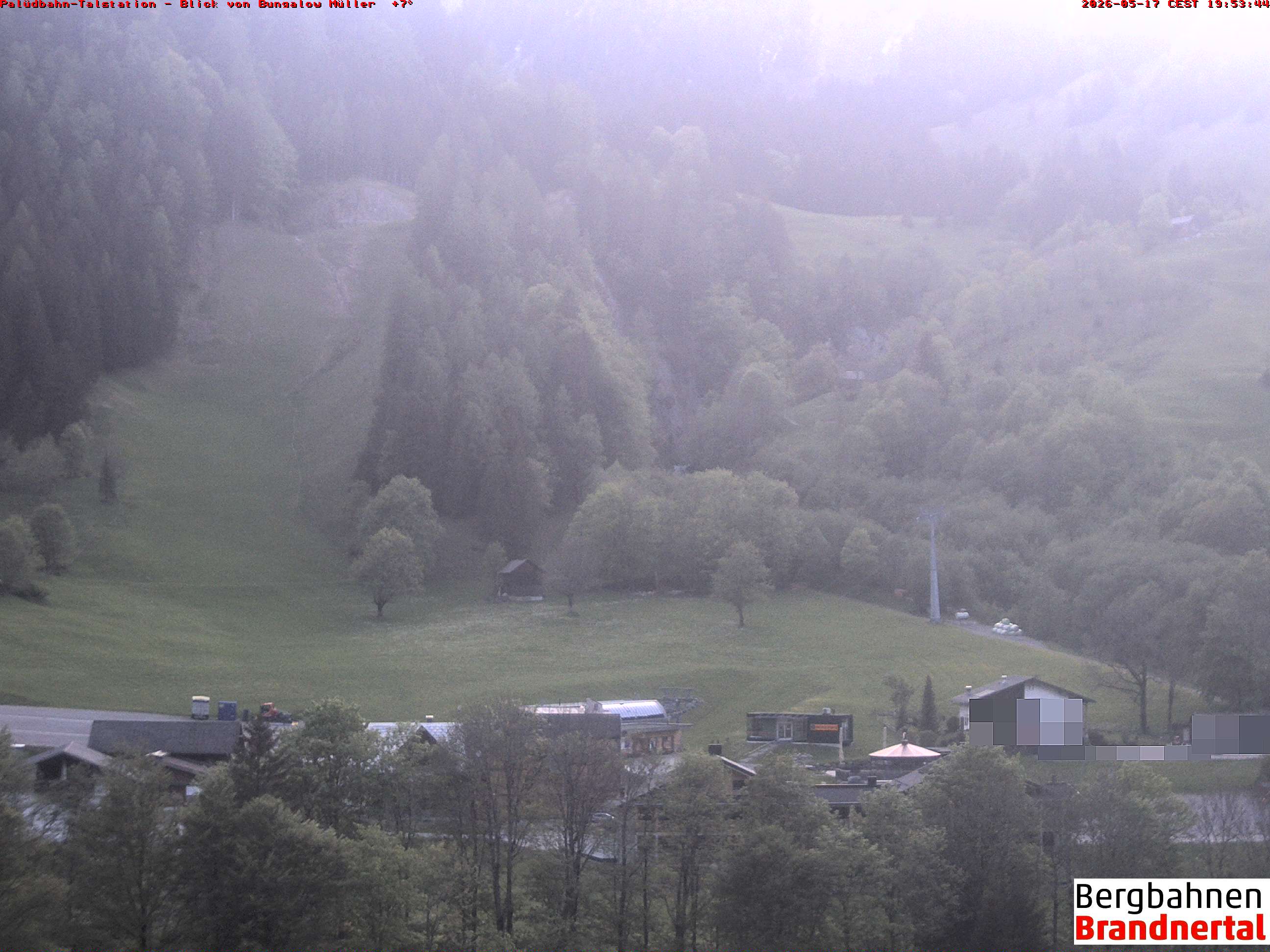 Blick auf Palüdbahn von Bungalow Müller