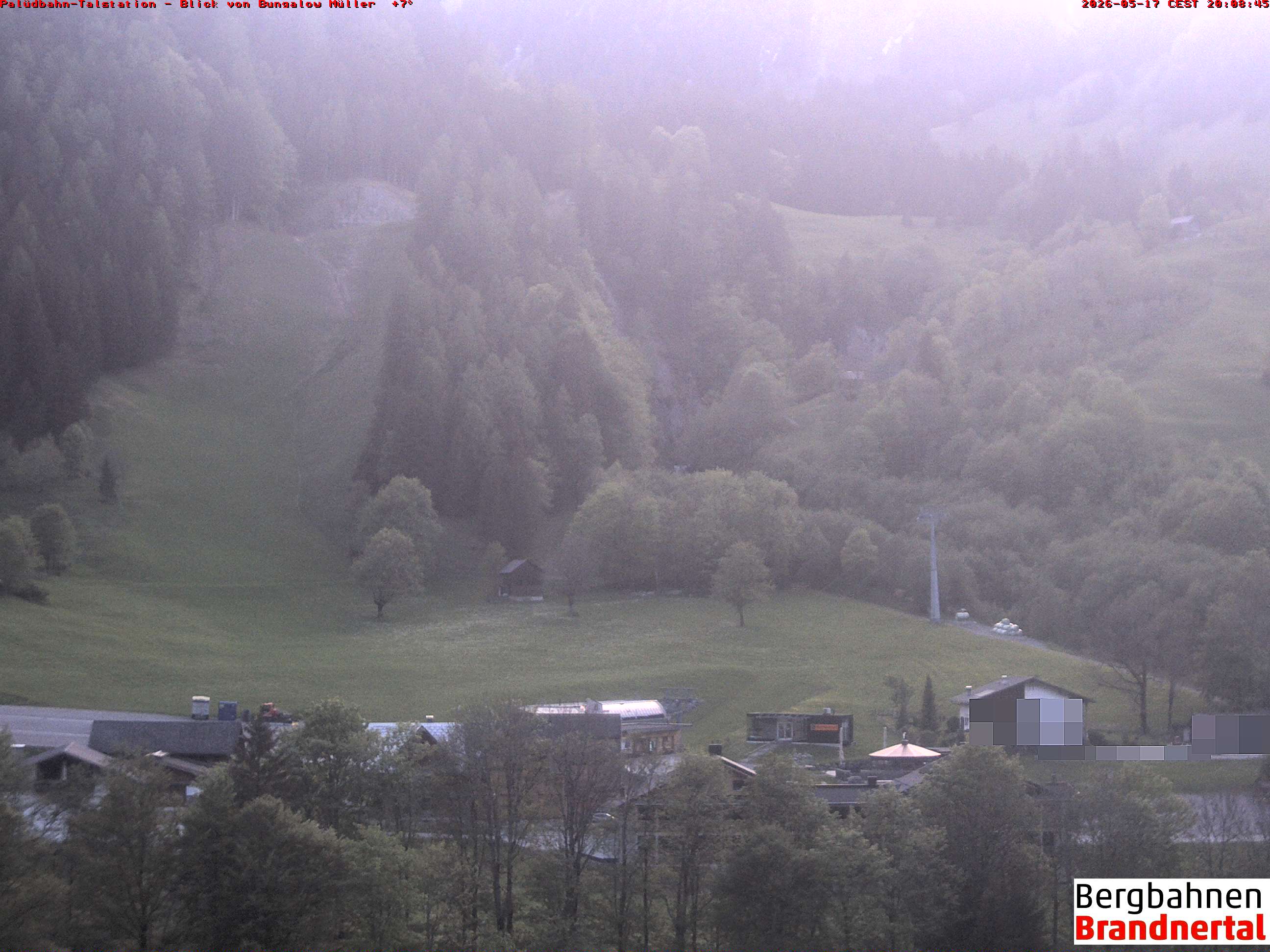 Blick auf Palüdbahn von Bungalow Müller