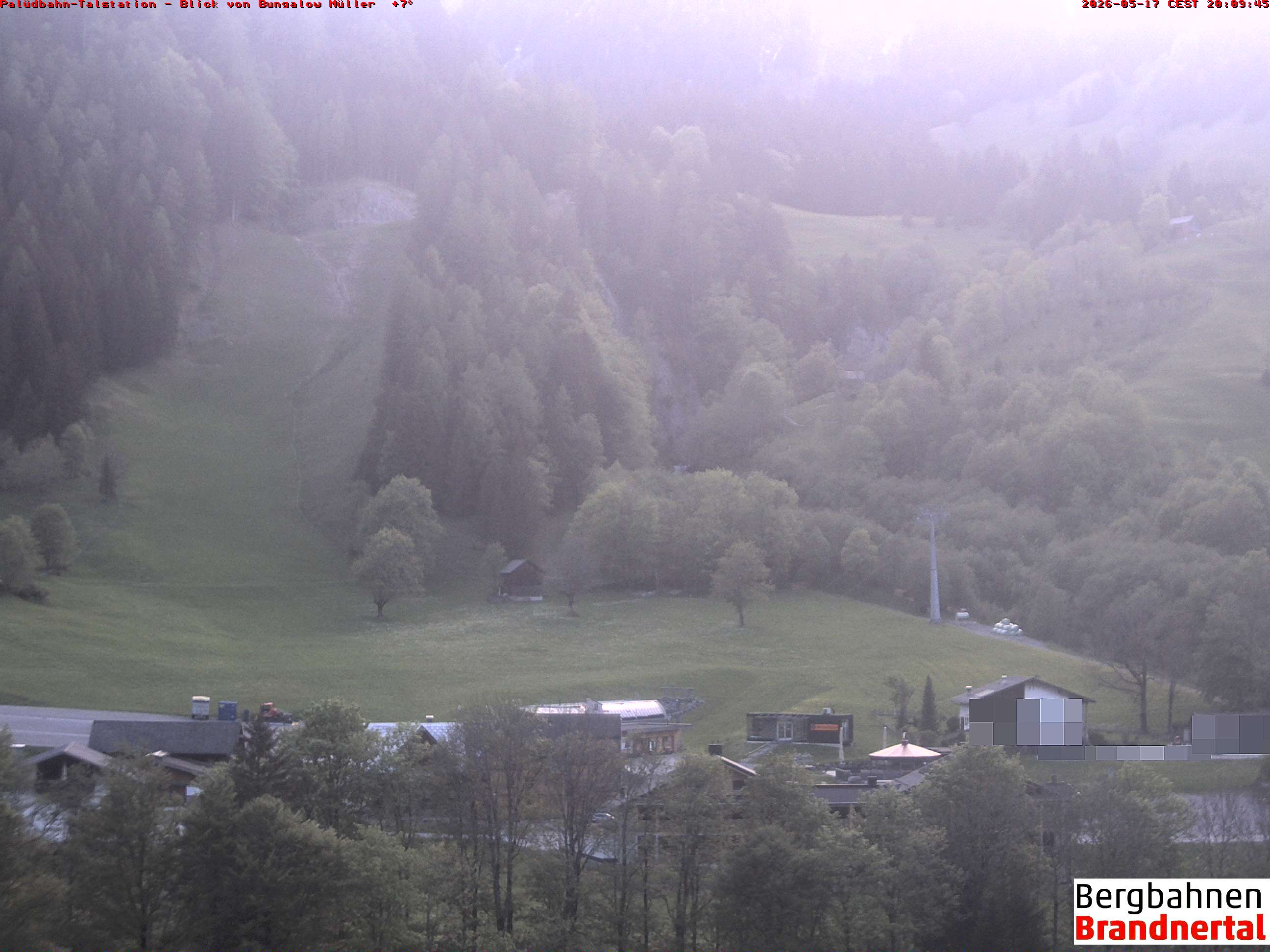 Blick auf Palüdbahn von Bungalow Müller