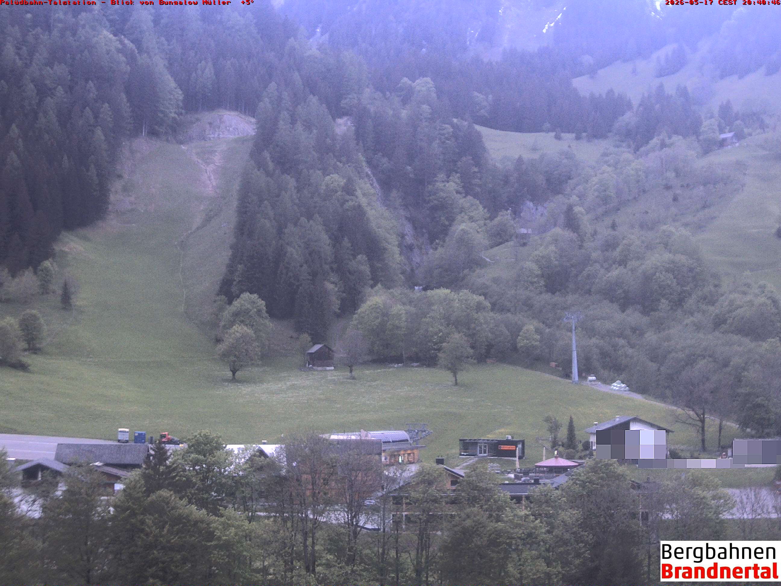 Blick auf Palüdbahn von Bungalow Müller