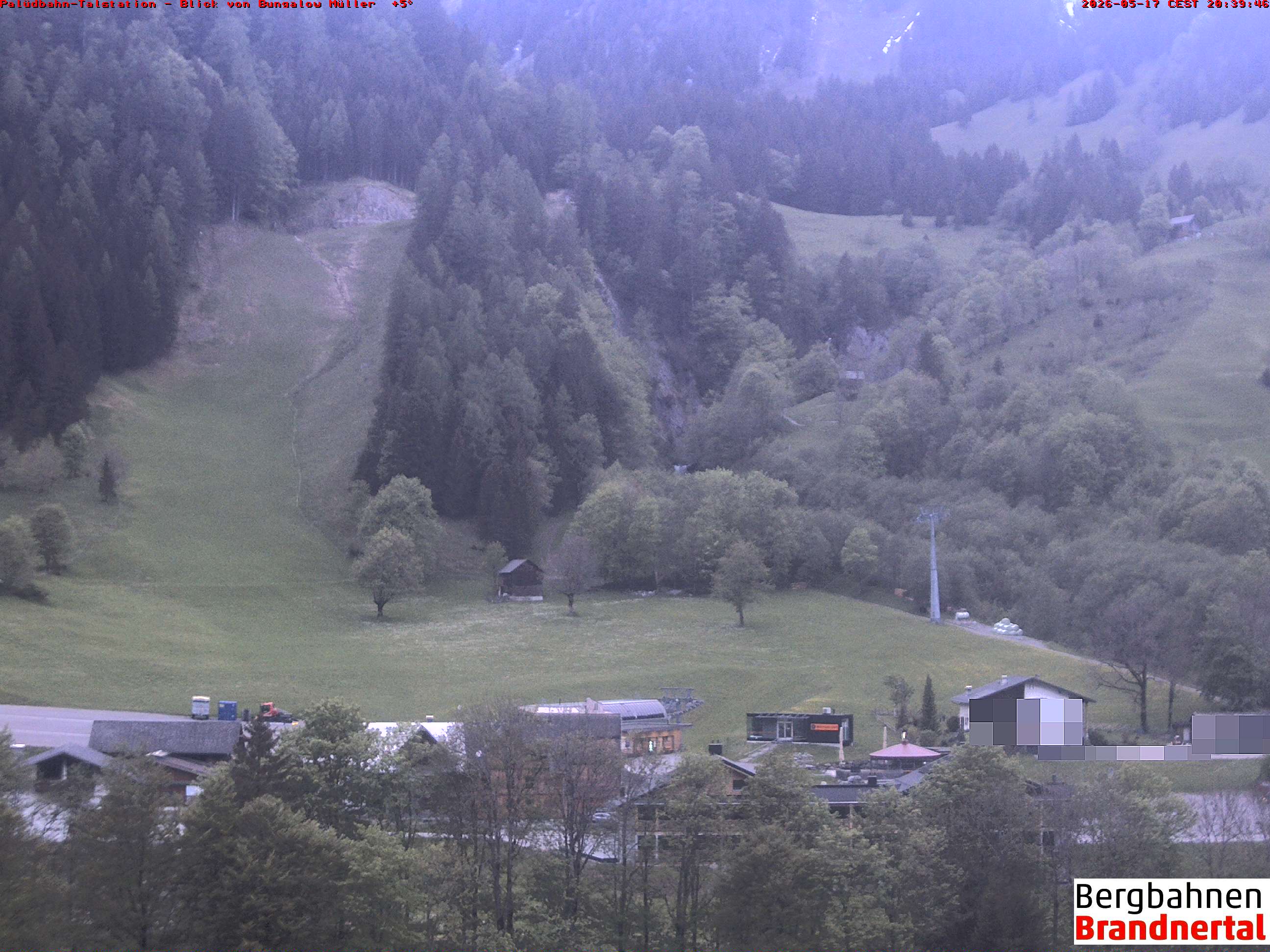 Blick auf Palüdbahn von Bungalow Müller