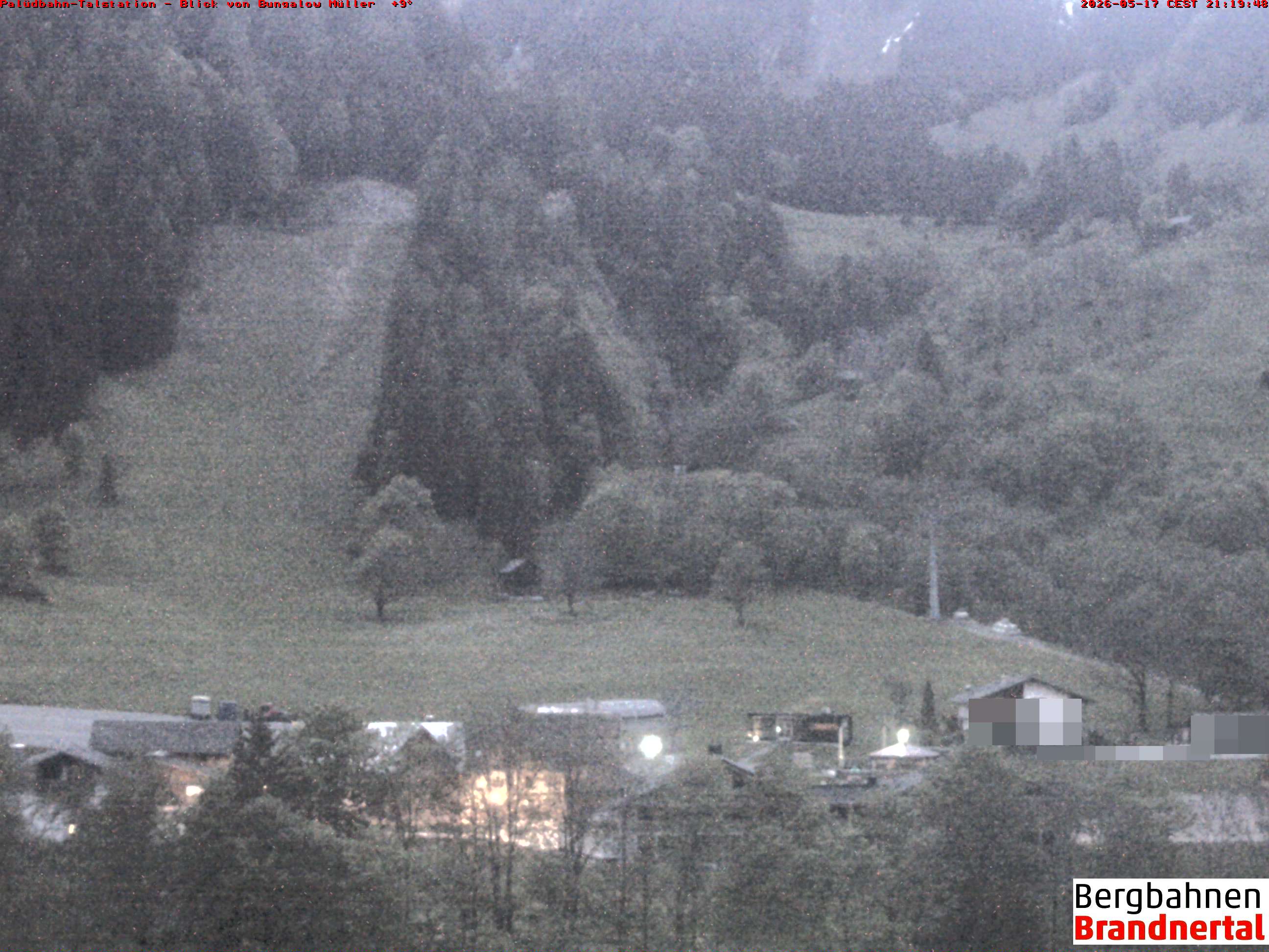 Blick auf Palüdbahn von Bungalow Müller