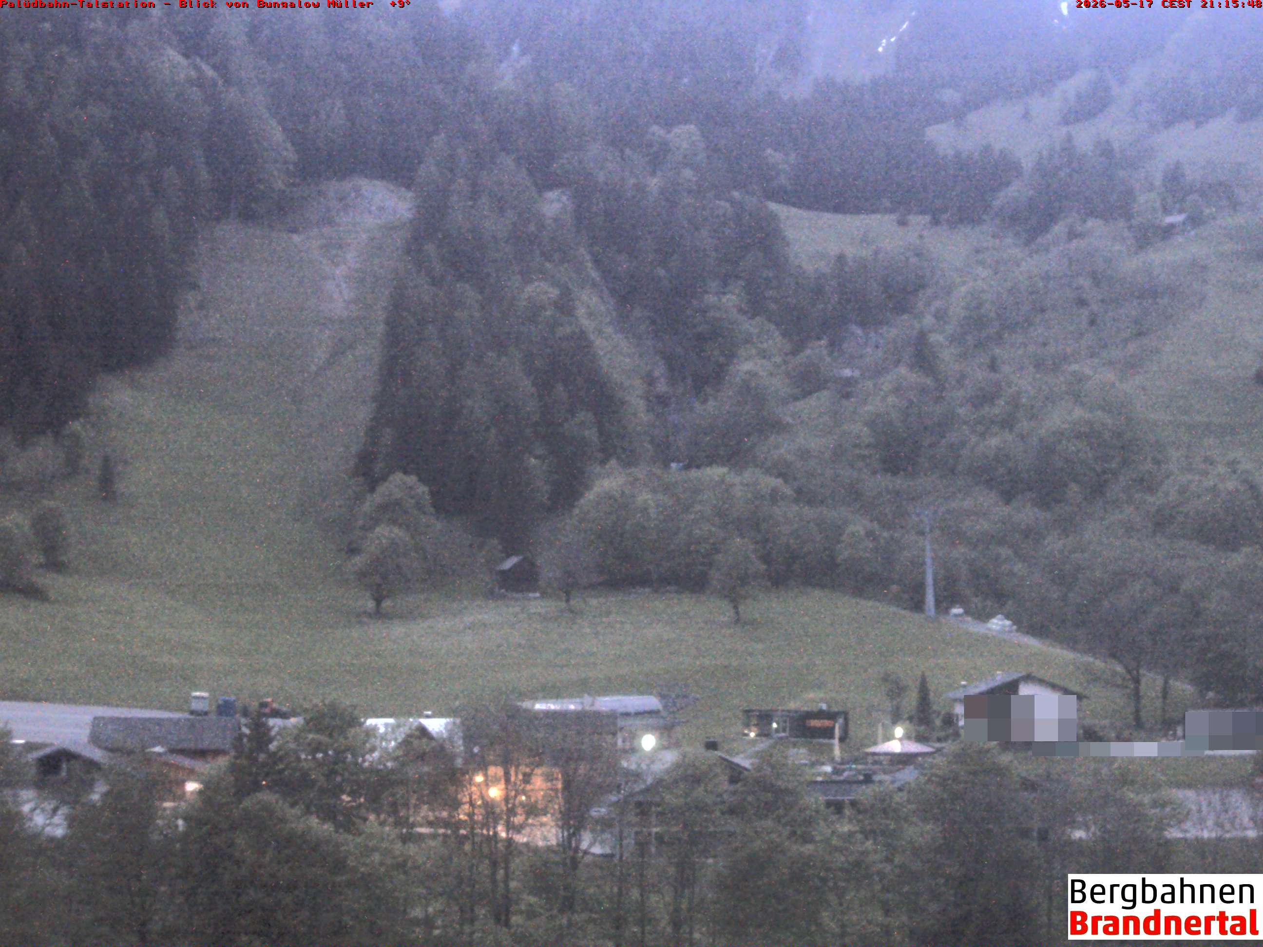 Blick auf Palüdbahn von Bungalow Müller