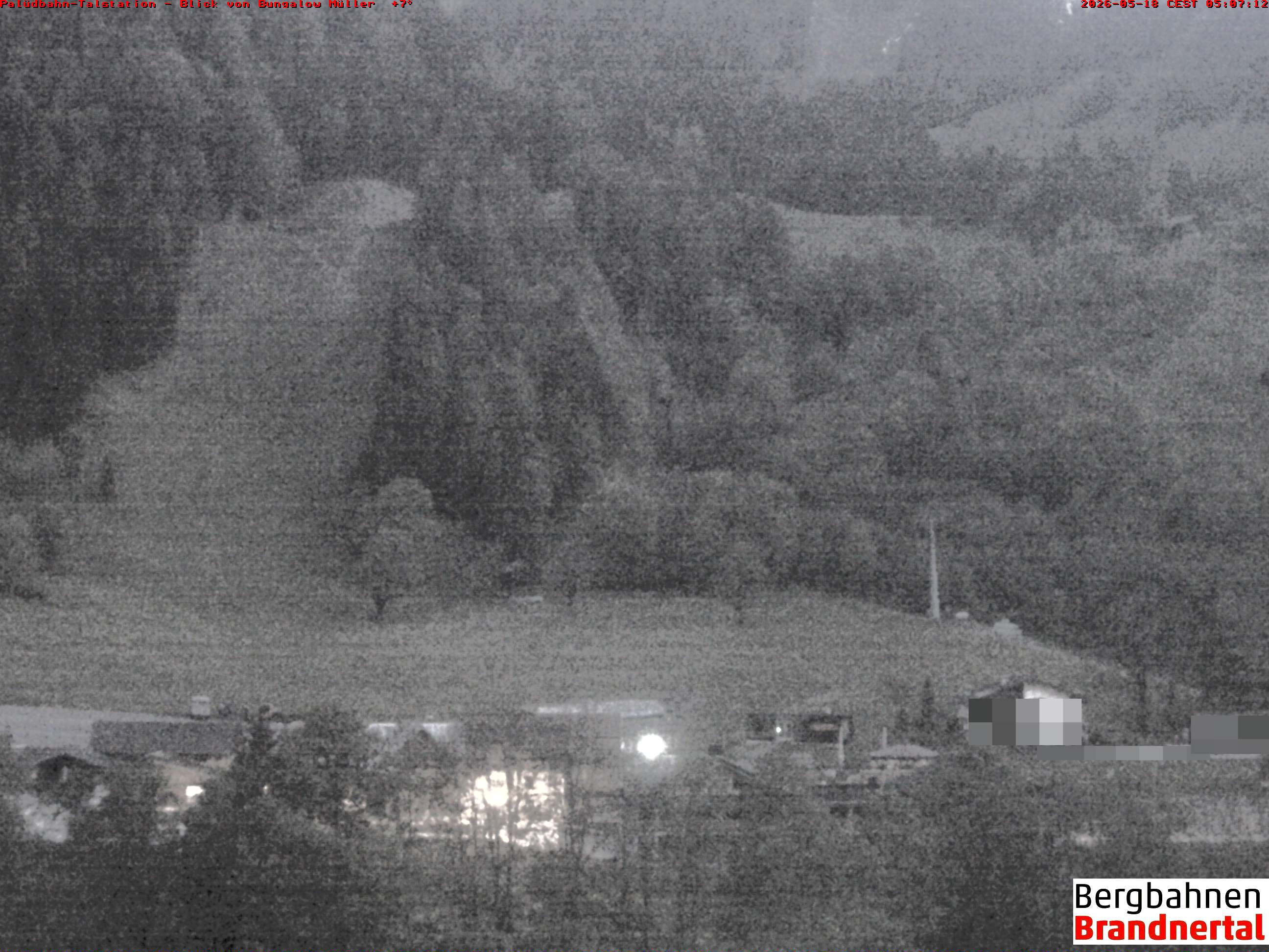 Blick auf Palüdbahn von Bungalow Müller