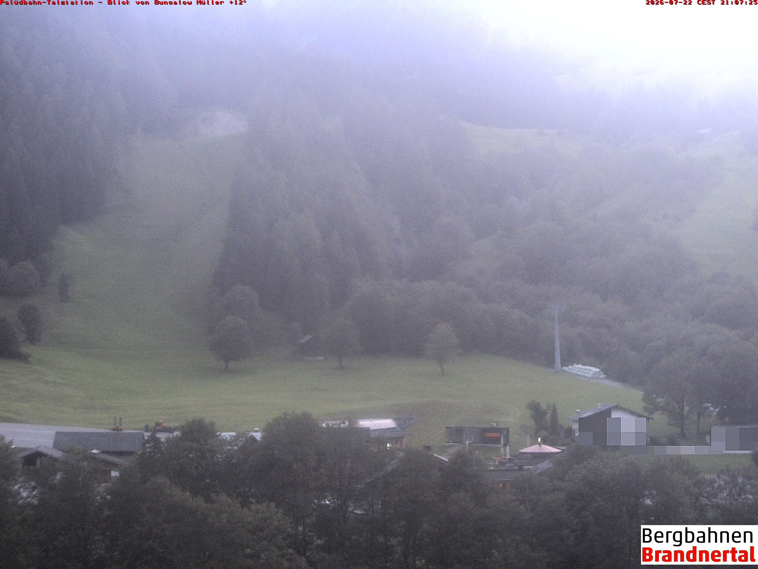 Blick auf Palüdbahn von Bungalow Müller