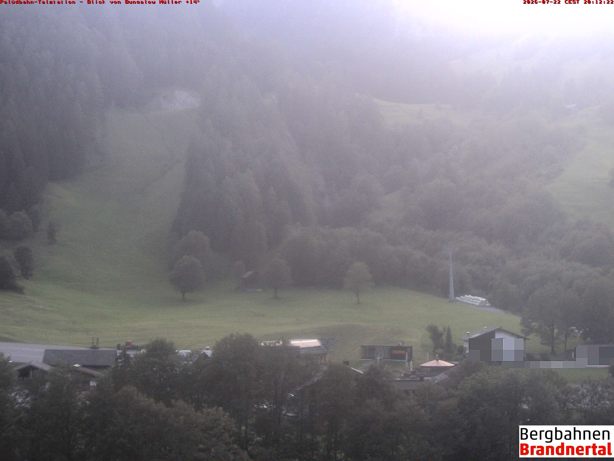 Blick auf Palüdbahn von Bungalow Müller