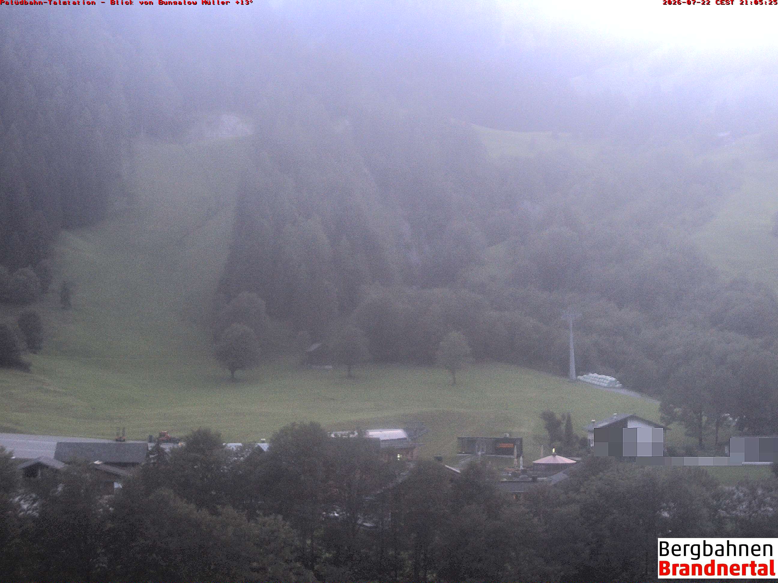 Blick auf Palüdbahn von Bungalow Müller
