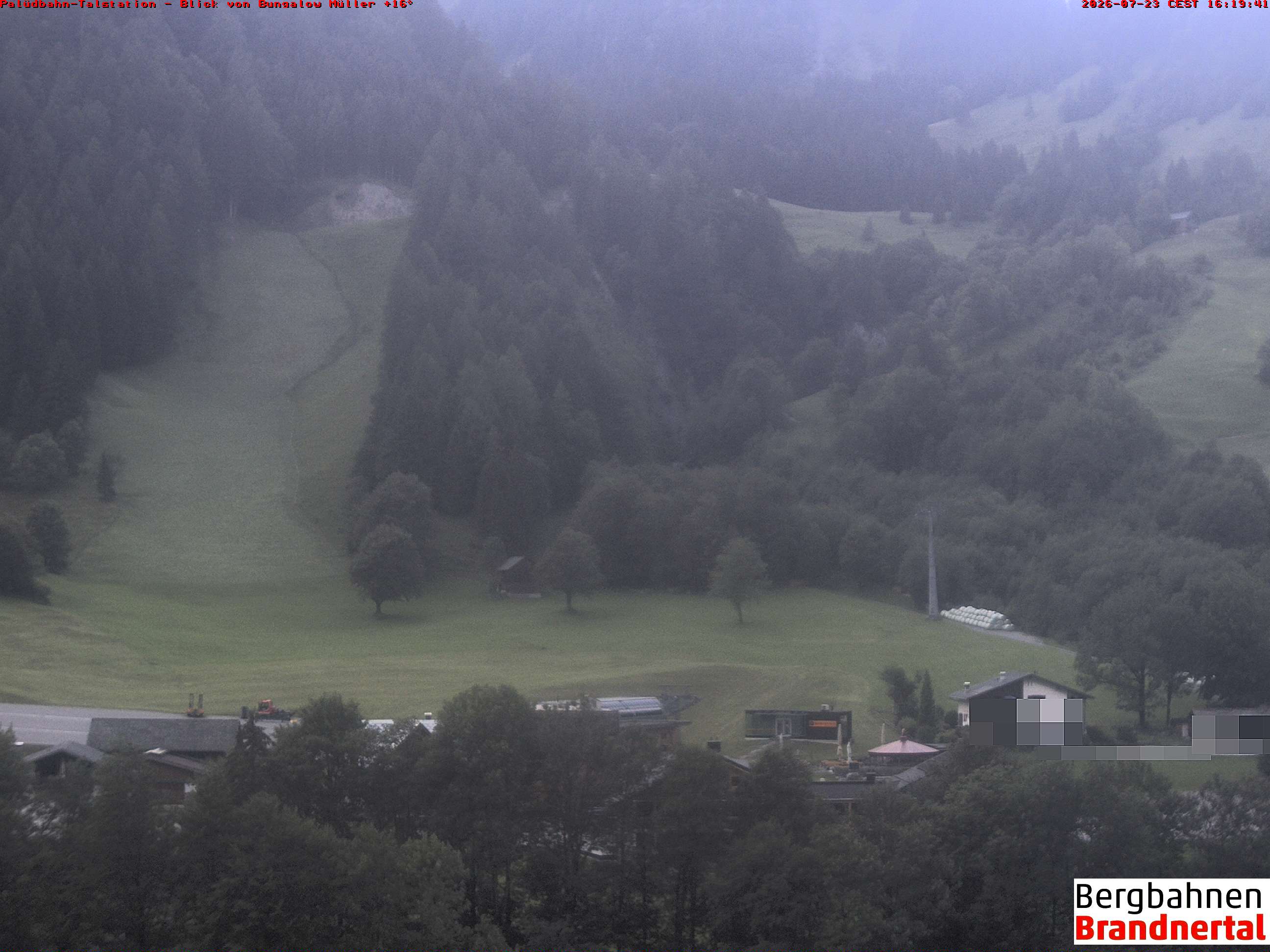 Blick auf Palüdbahn von Bungalow Müller