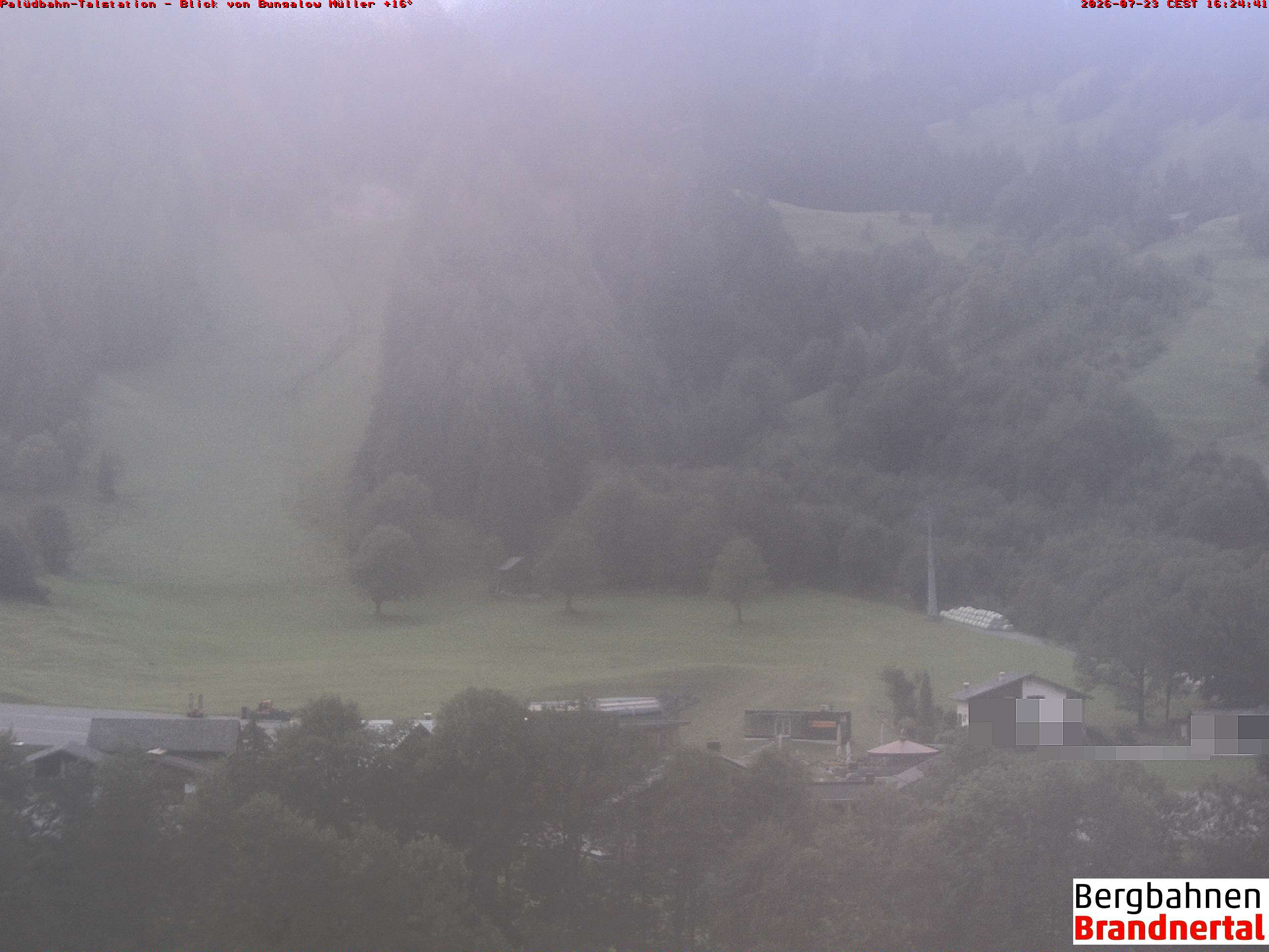 Blick auf Palüdbahn von Bungalow Müller