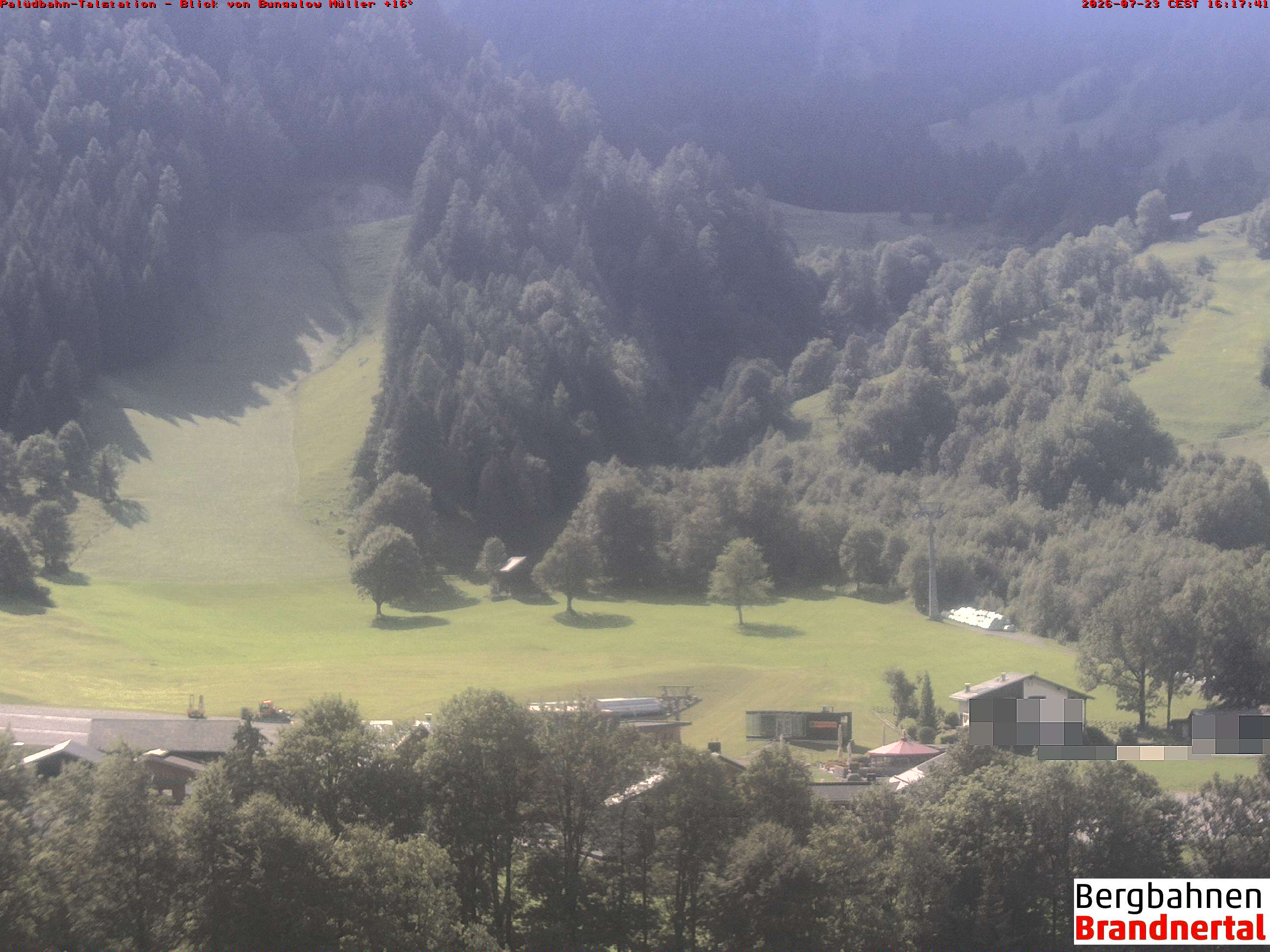Blick auf Palüdbahn von Bungalow Müller