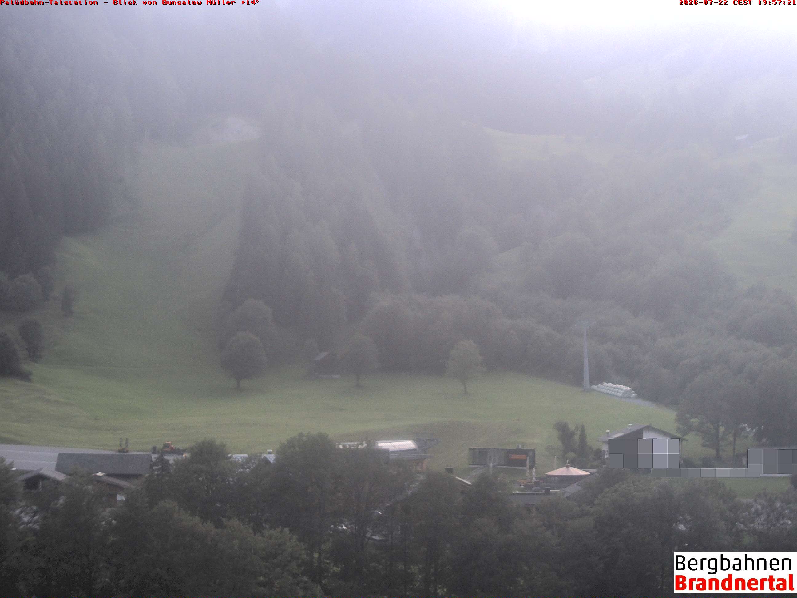 Blick auf Palüdbahn von Bungalow Müller