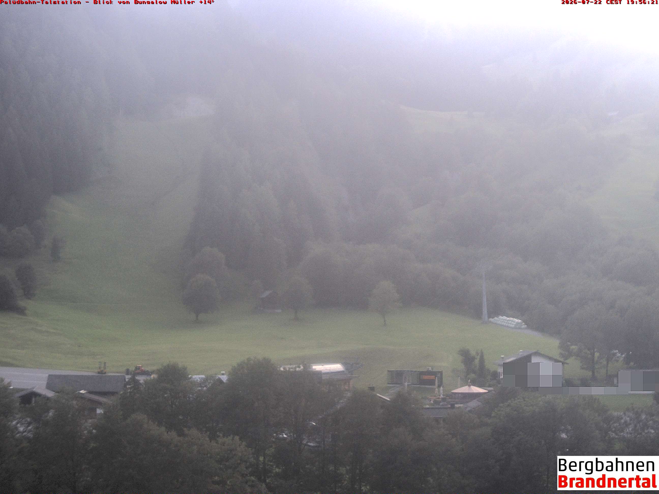 Blick auf Palüdbahn von Bungalow Müller