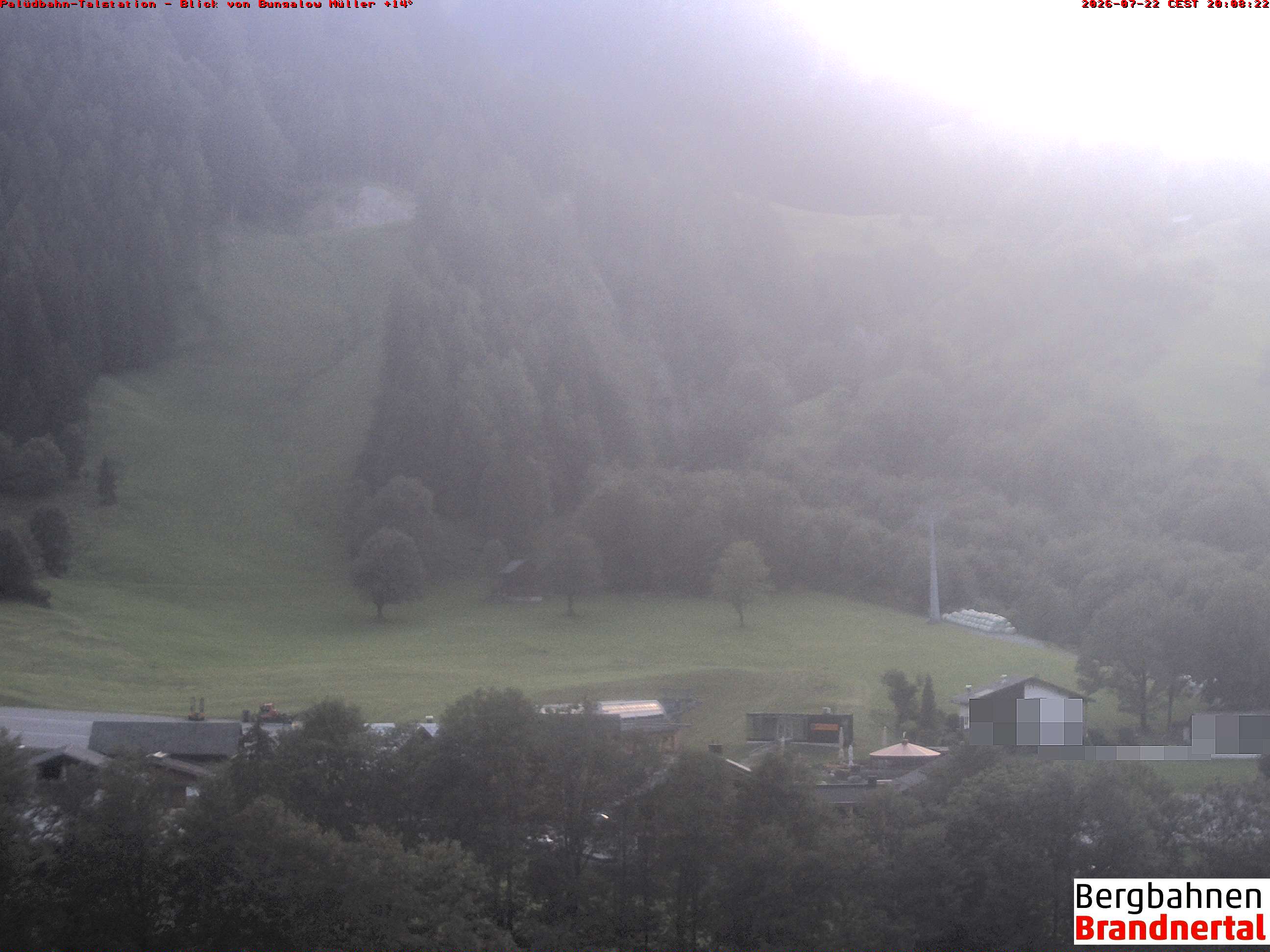 Blick auf Palüdbahn von Bungalow Müller