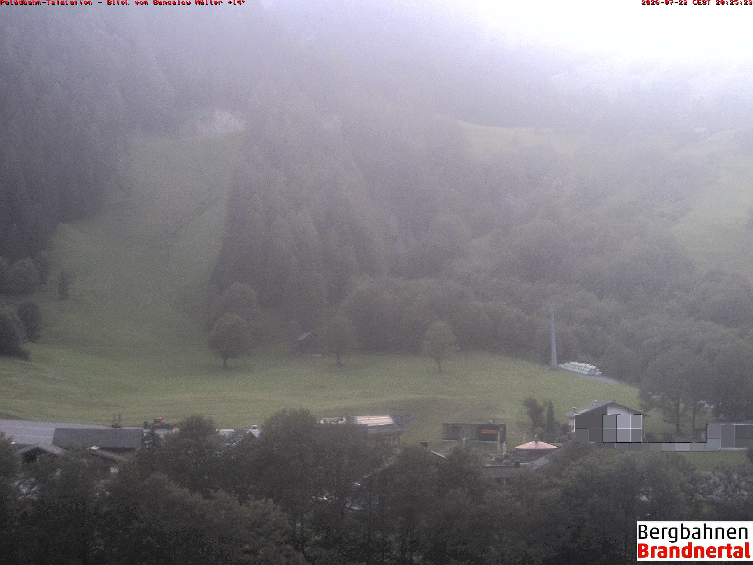Blick auf Palüdbahn von Bungalow Müller