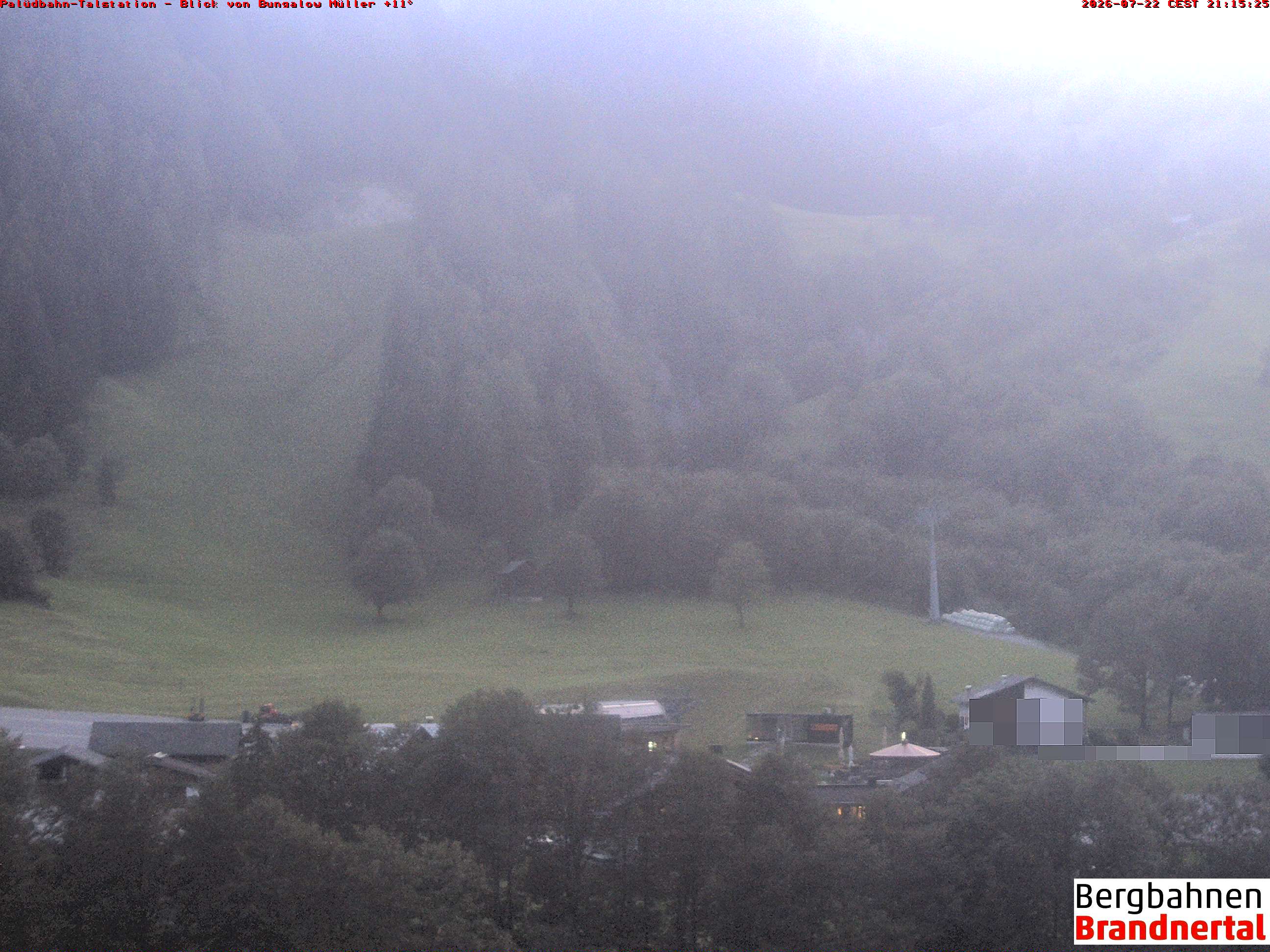 Blick auf Palüdbahn von Bungalow Müller