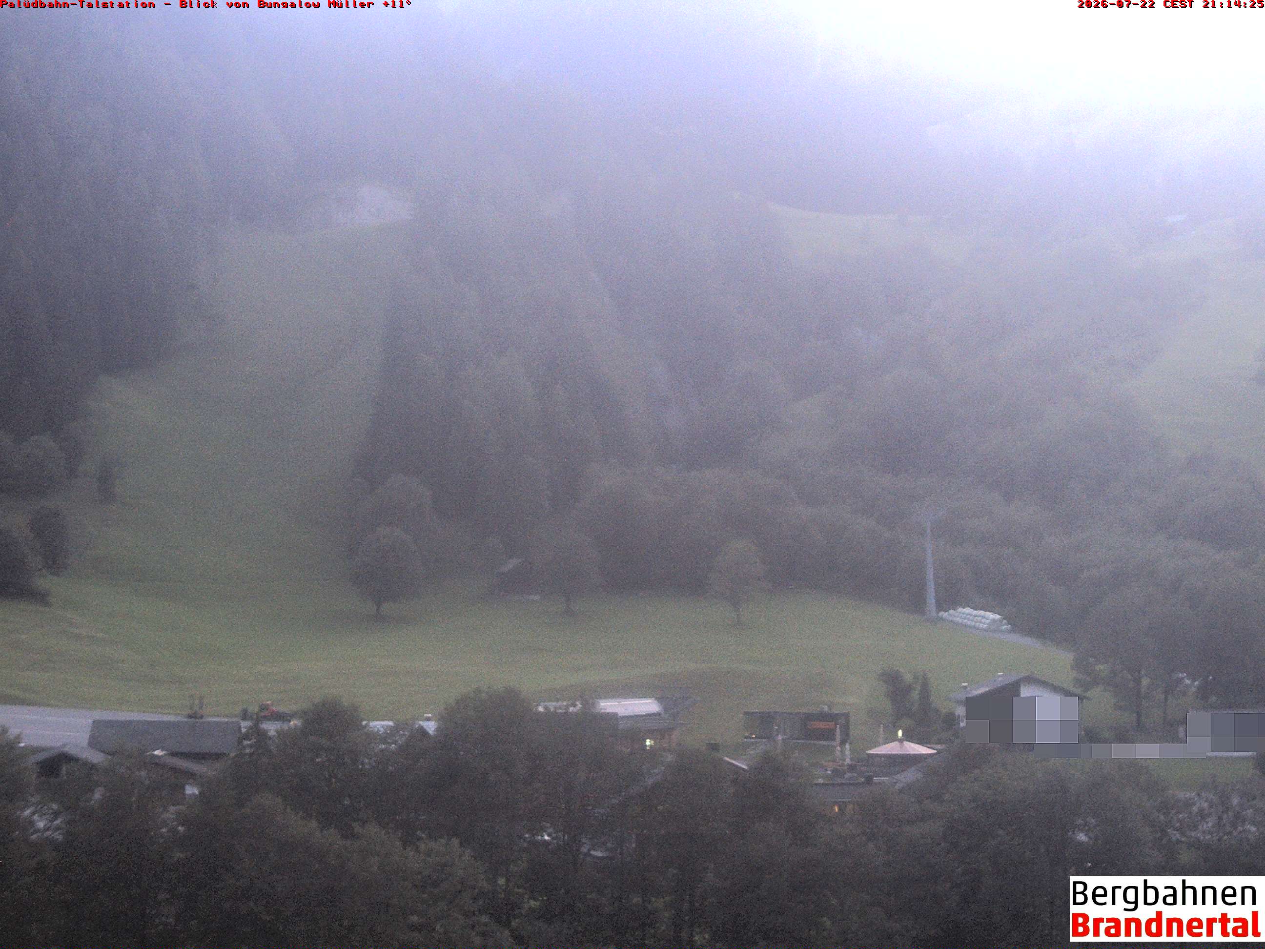 Blick auf Palüdbahn von Bungalow Müller