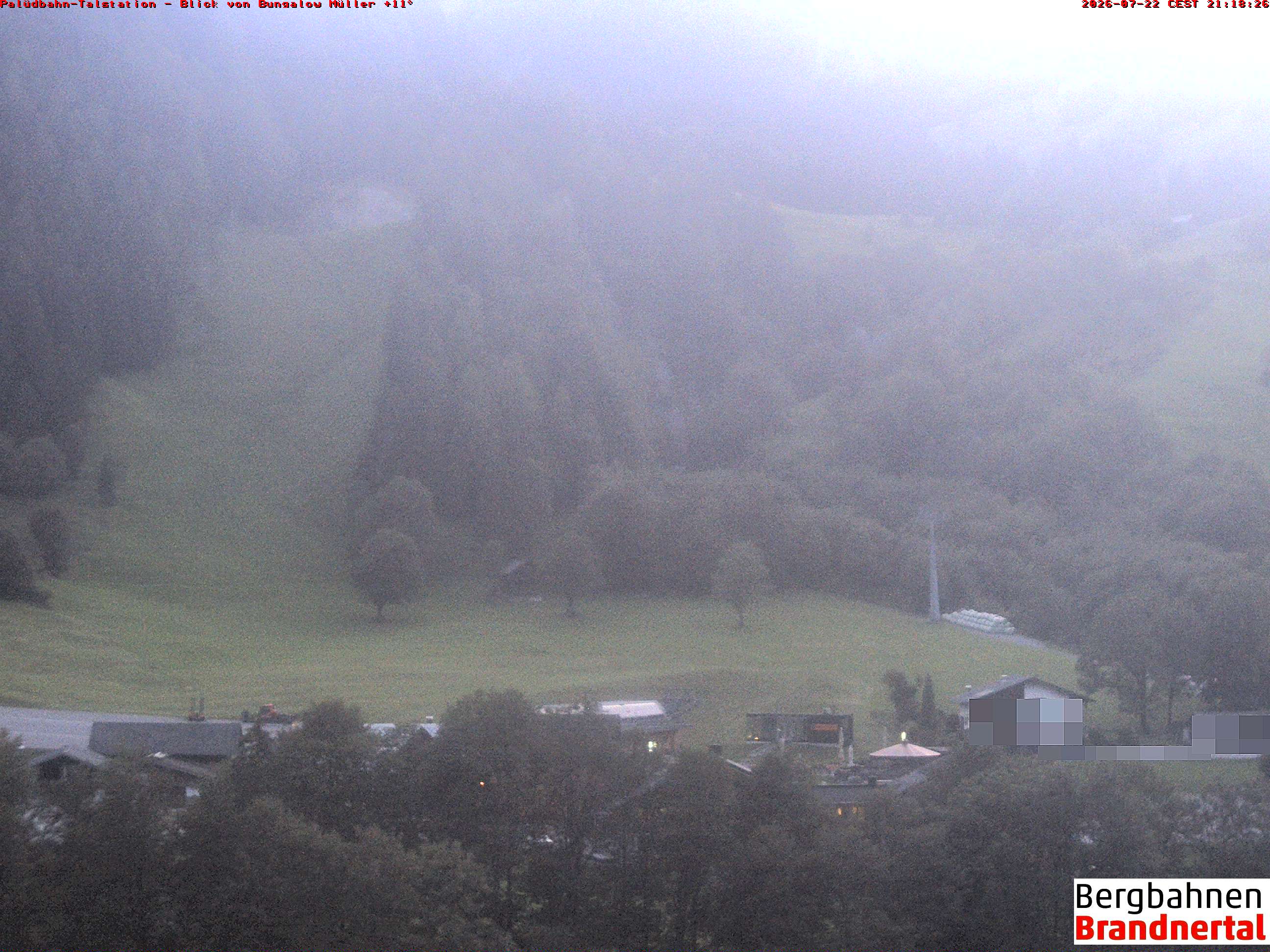 Blick auf Palüdbahn von Bungalow Müller