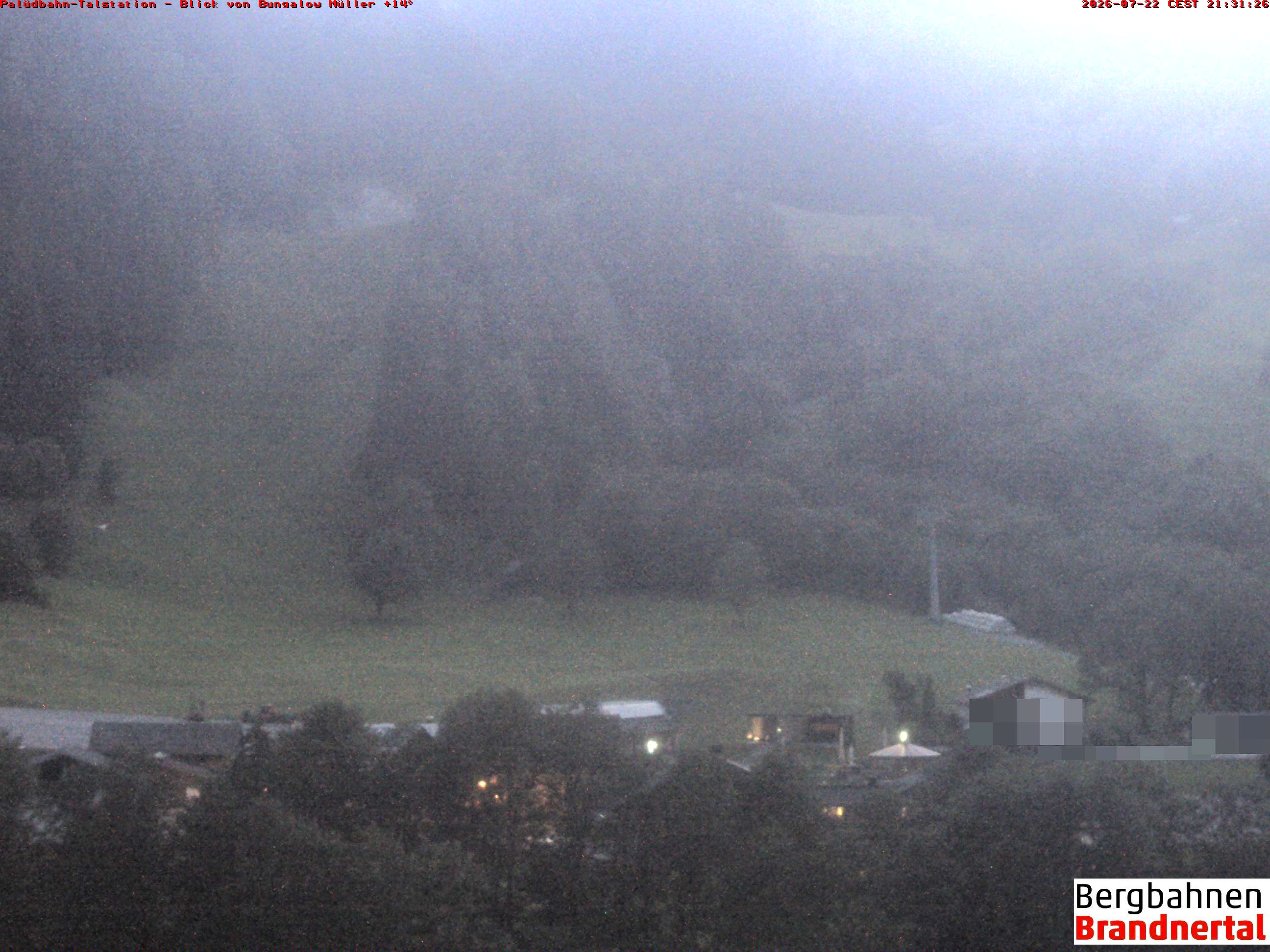 Blick auf Palüdbahn von Bungalow Müller