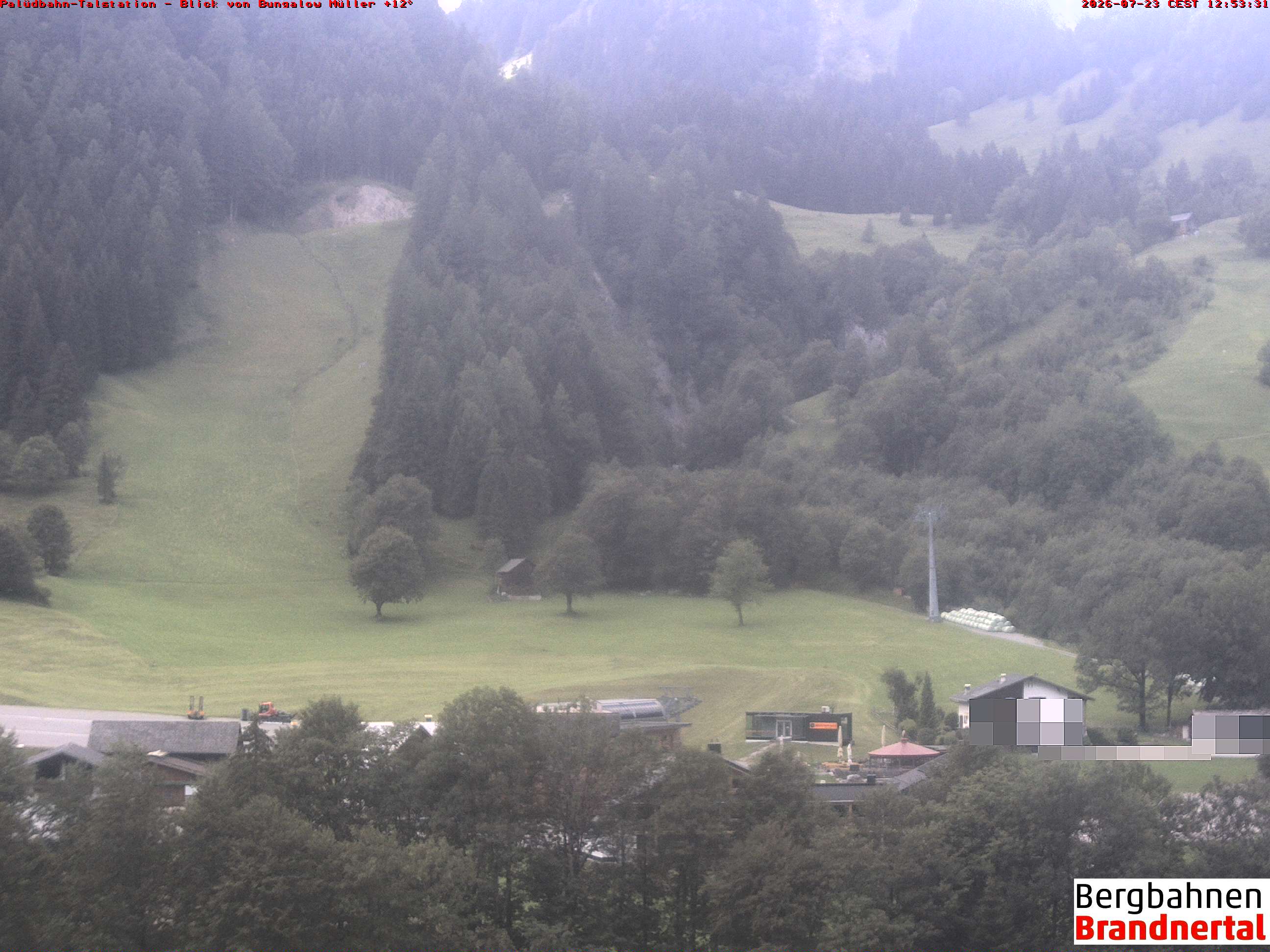 Blick auf Palüdbahn von Bungalow Müller