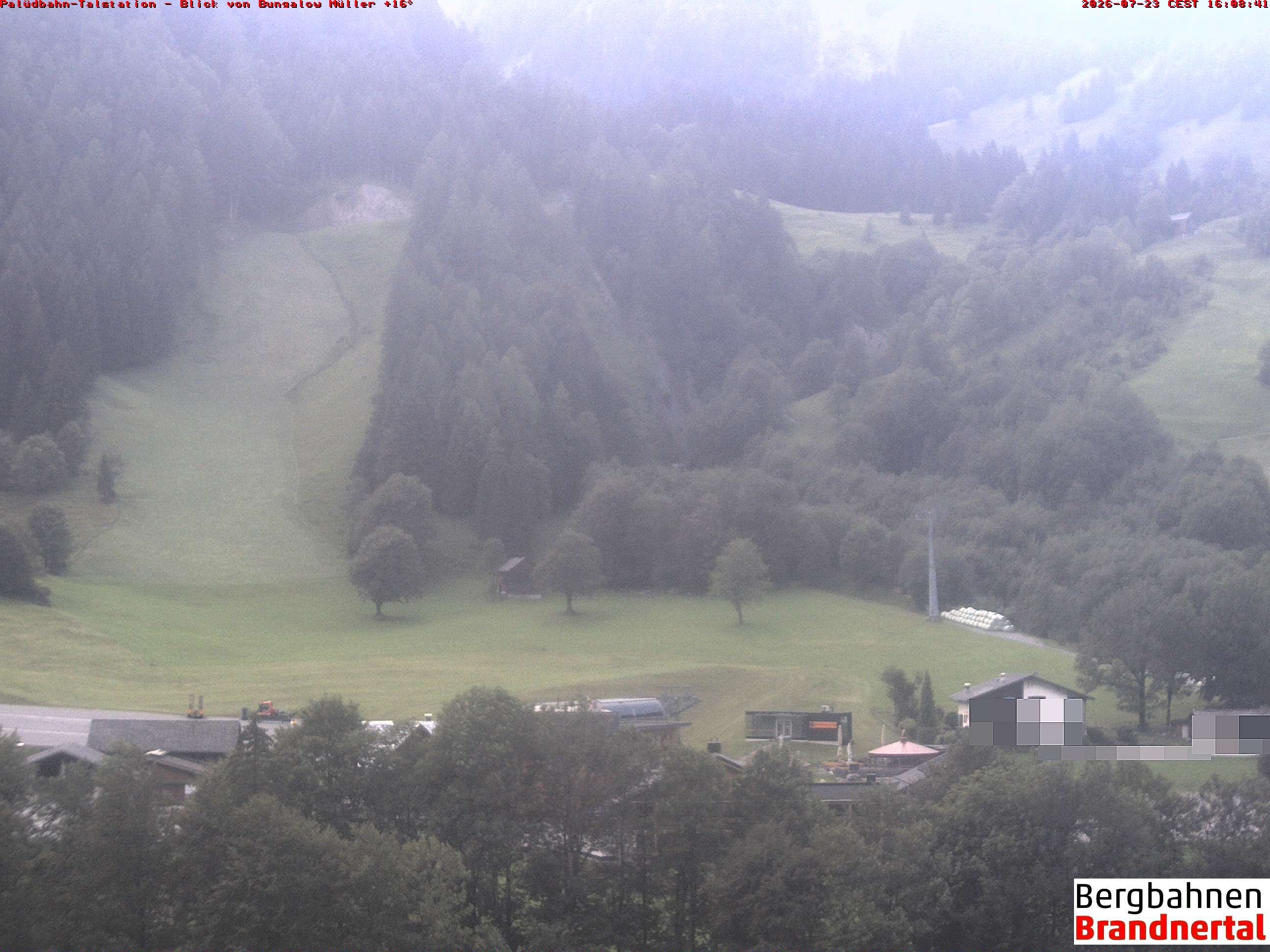 Blick auf Palüdbahn von Bungalow Müller