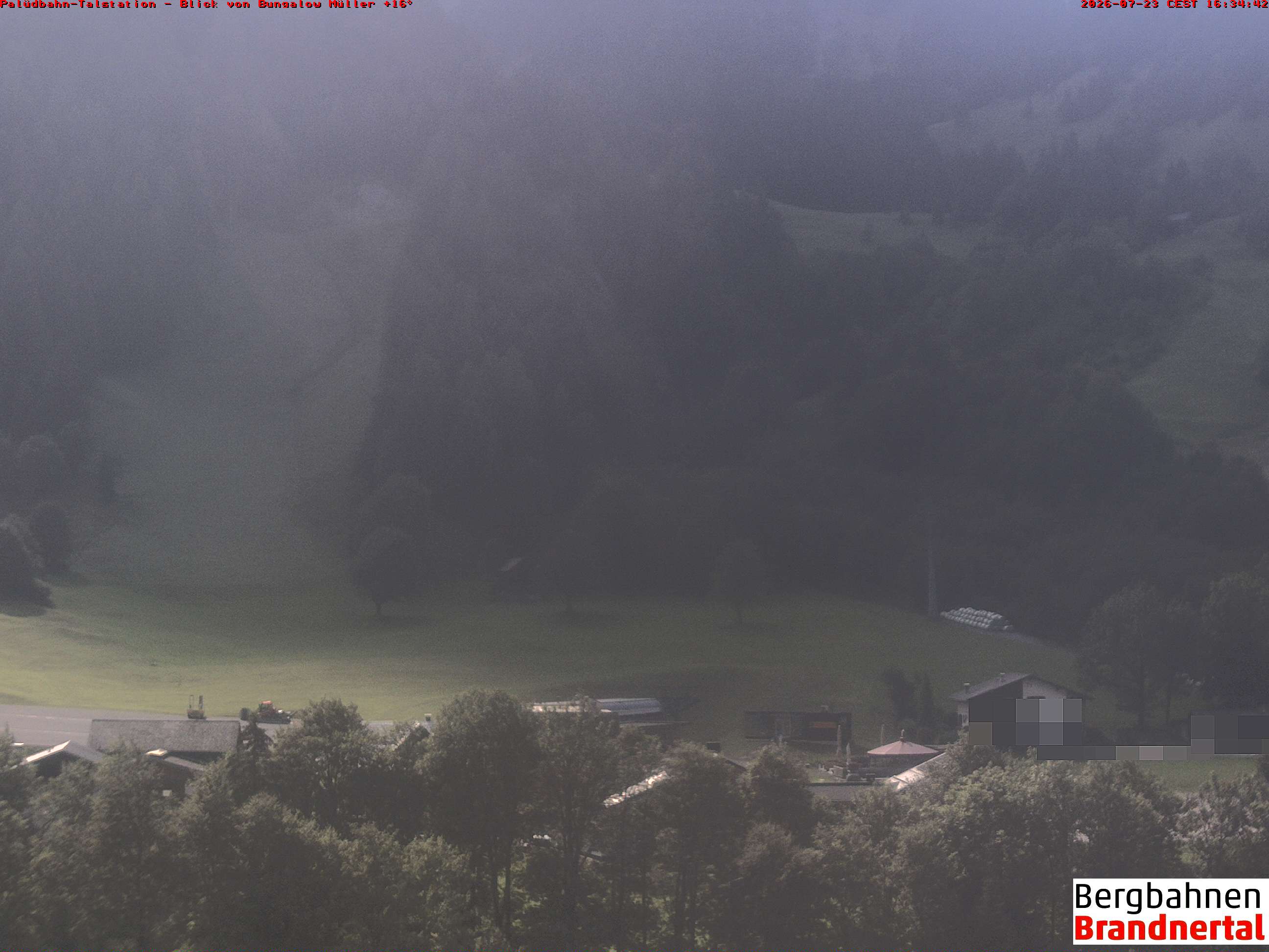 Blick auf Palüdbahn von Bungalow Müller