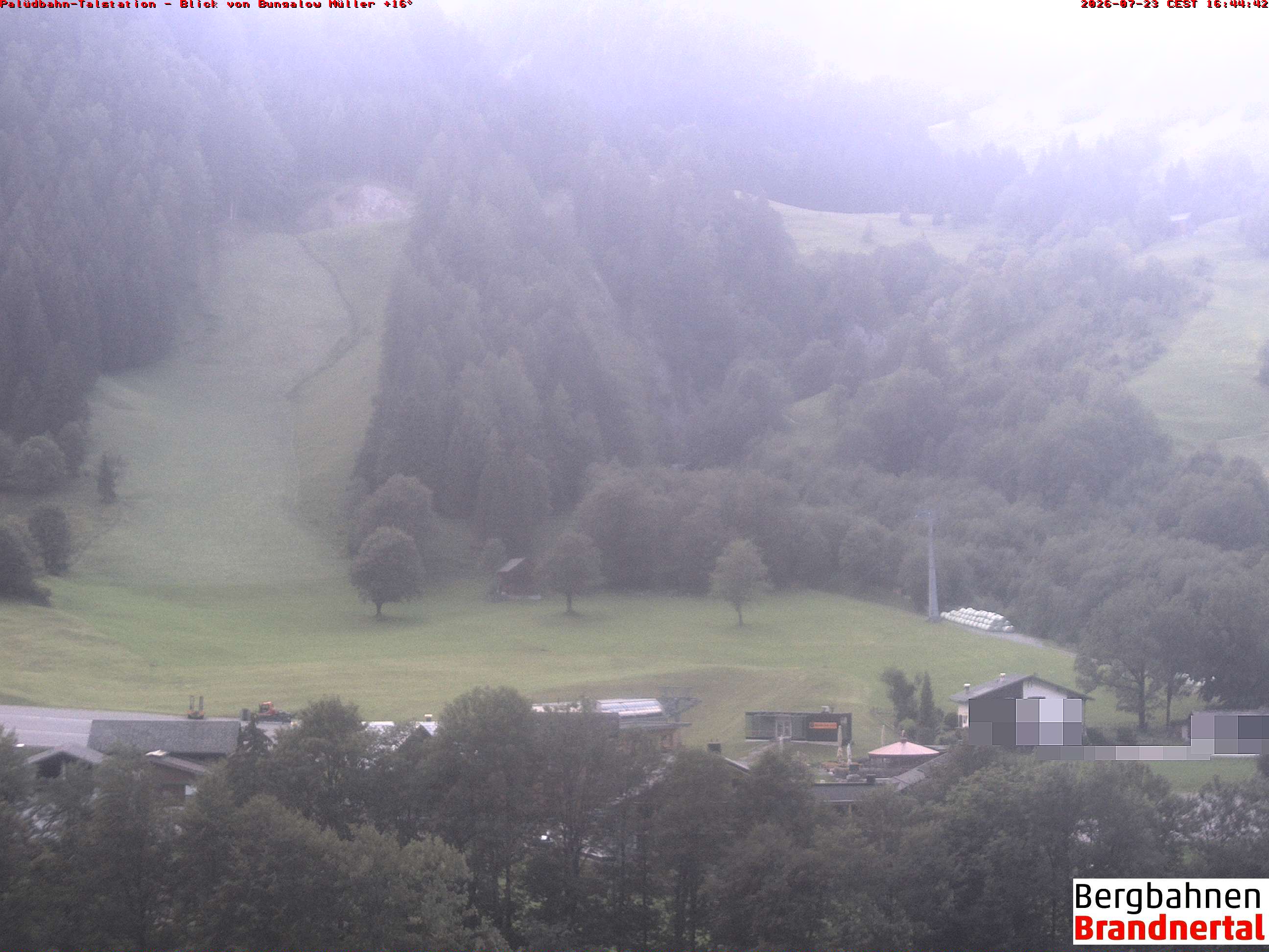 Blick auf Palüdbahn von Bungalow Müller