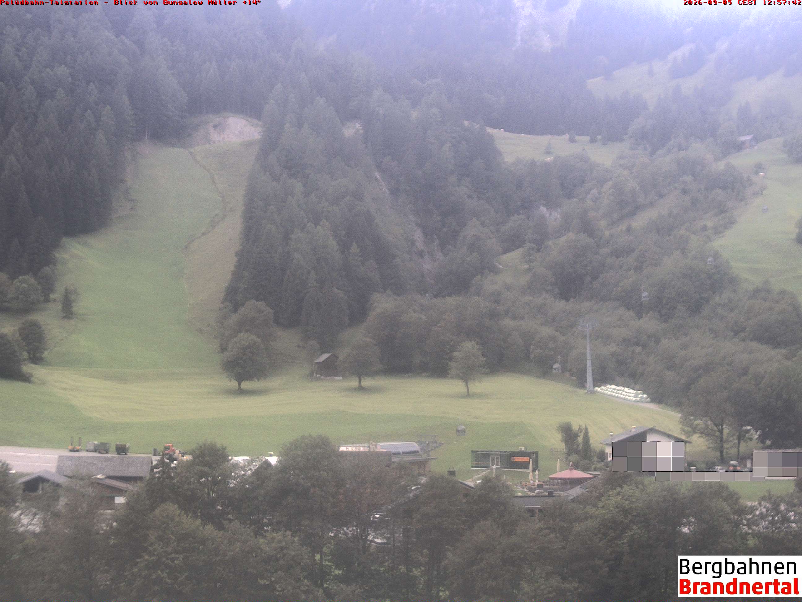 Blick auf Palüdbahn von Bungalow Müller