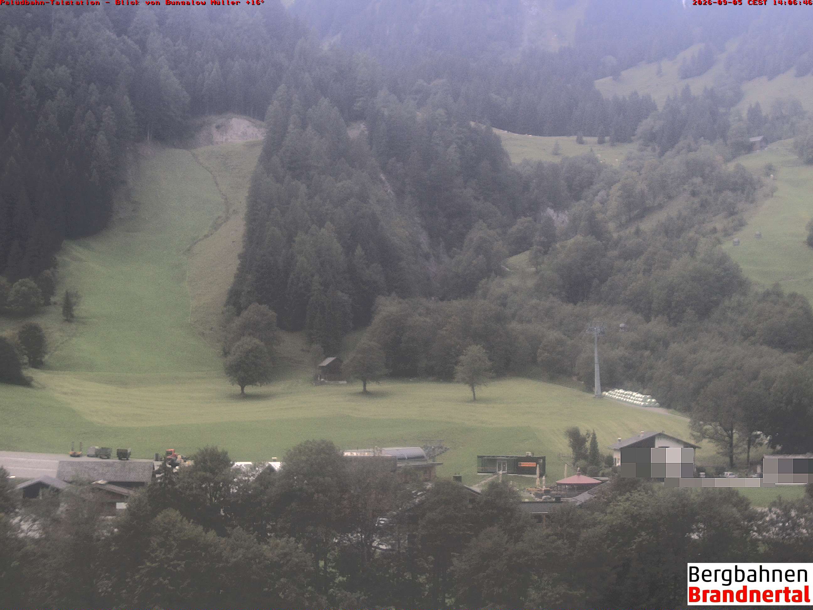 Blick auf Palüdbahn von Bungalow Müller