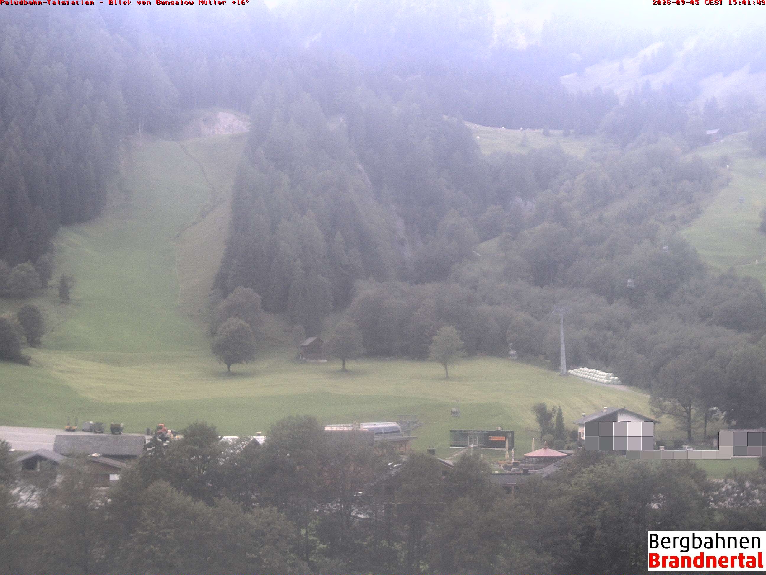 Blick auf Palüdbahn von Bungalow Müller