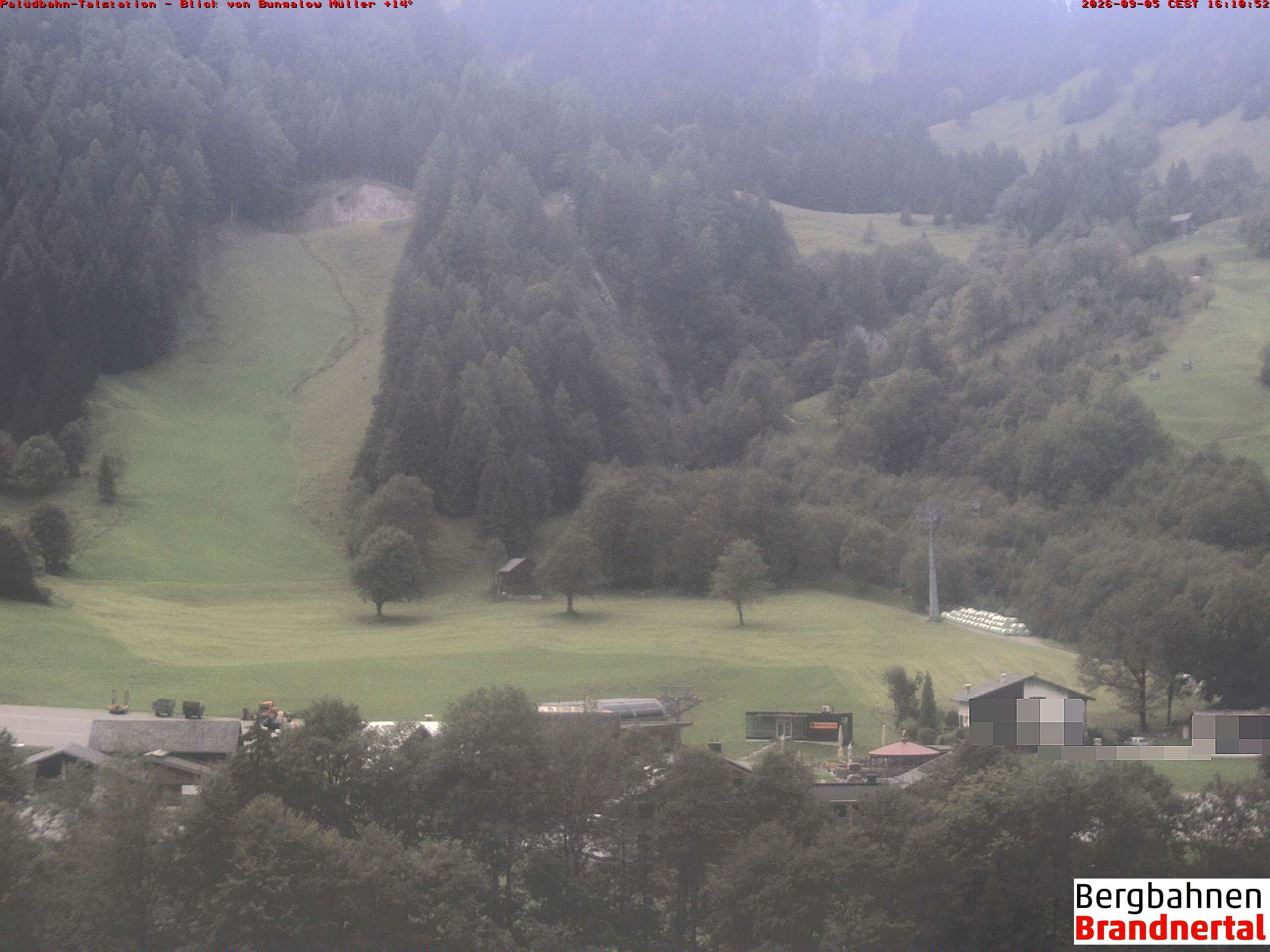 Blick auf Palüdbahn von Bungalow Müller