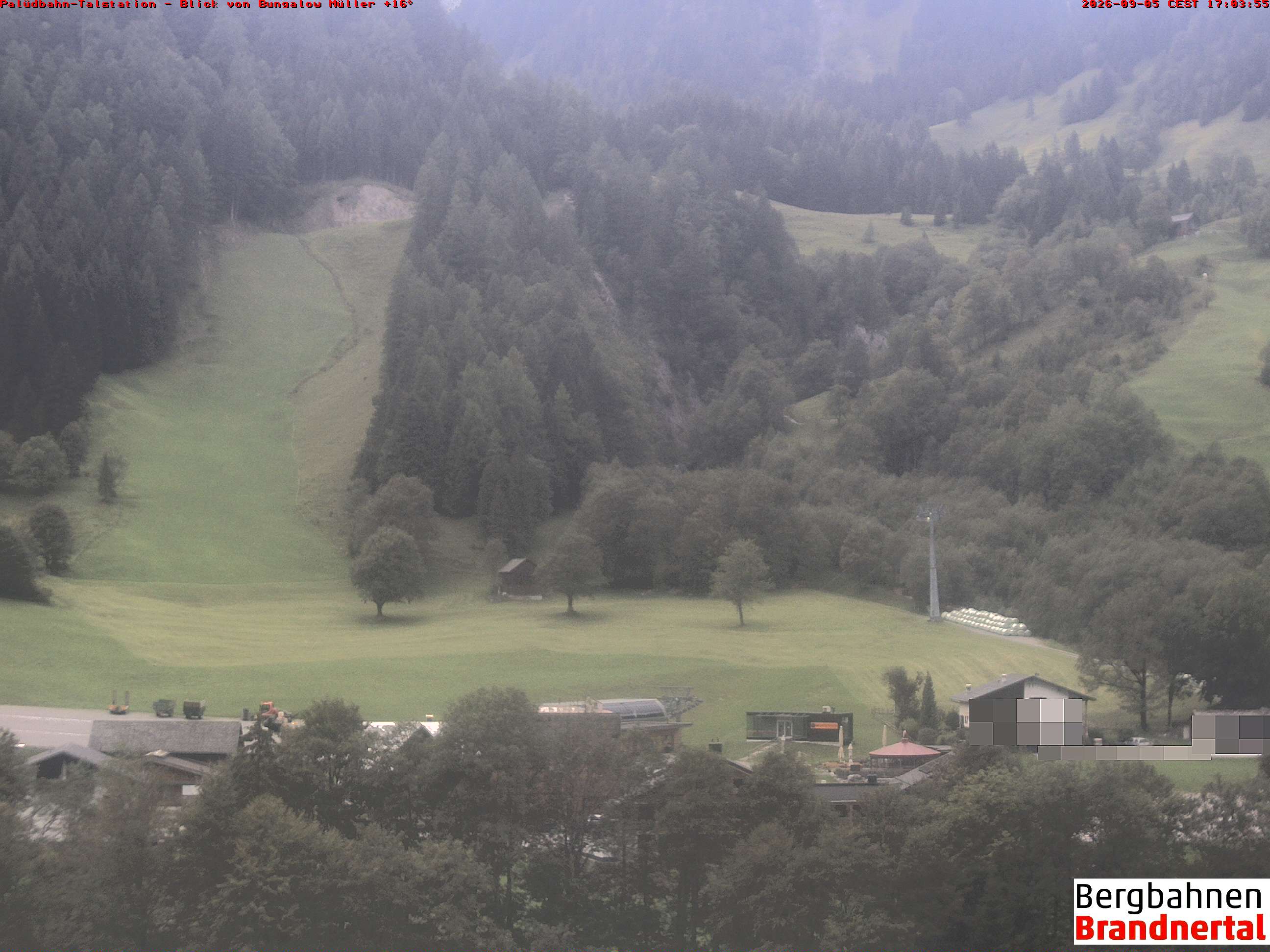 Blick auf Palüdbahn von Bungalow Müller