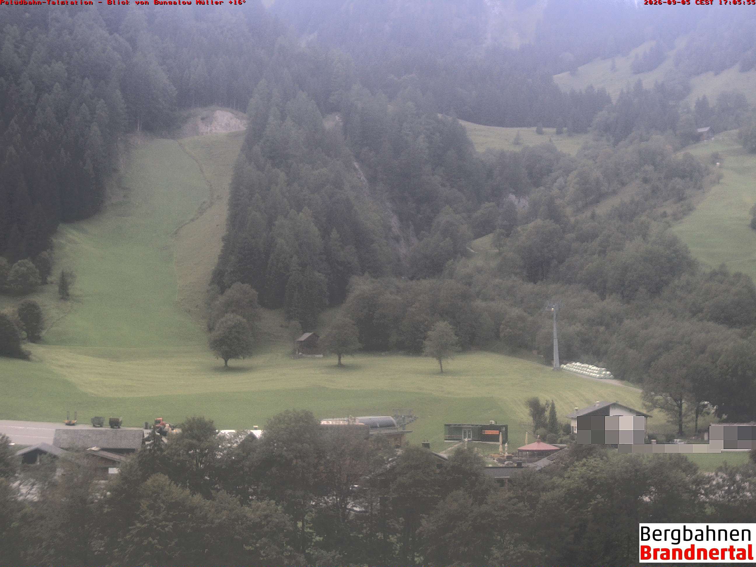 Blick auf Palüdbahn von Bungalow Müller