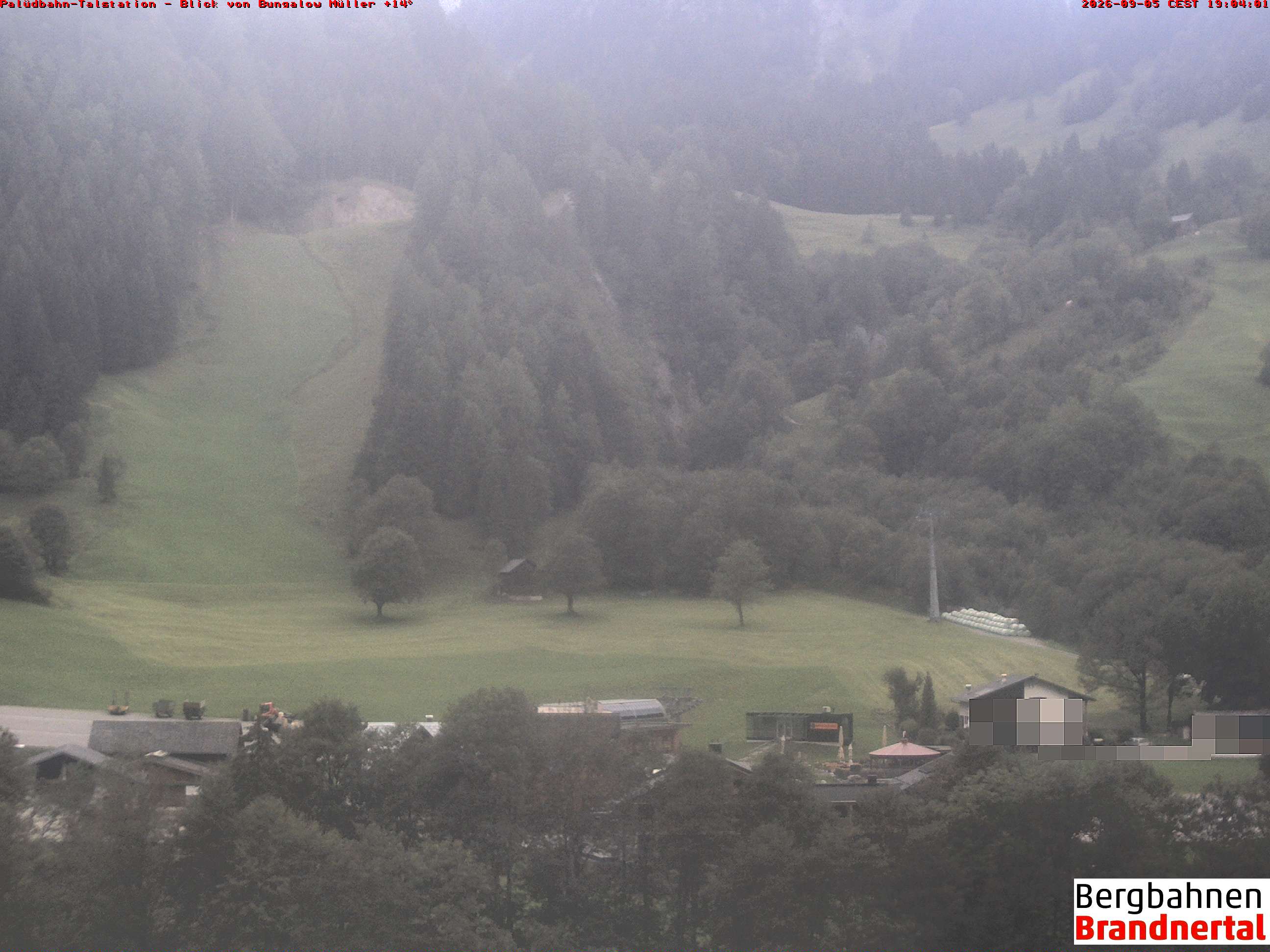 Blick auf Palüdbahn von Bungalow Müller