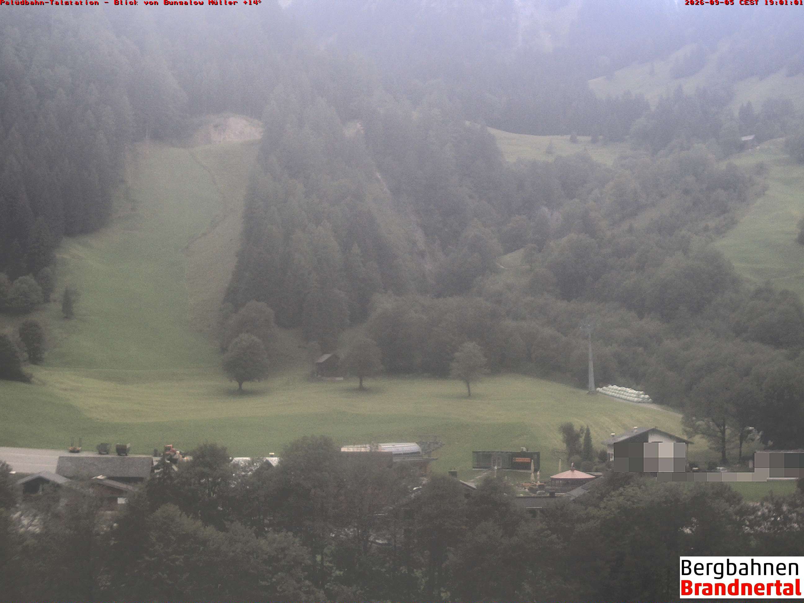 Blick auf Palüdbahn von Bungalow Müller