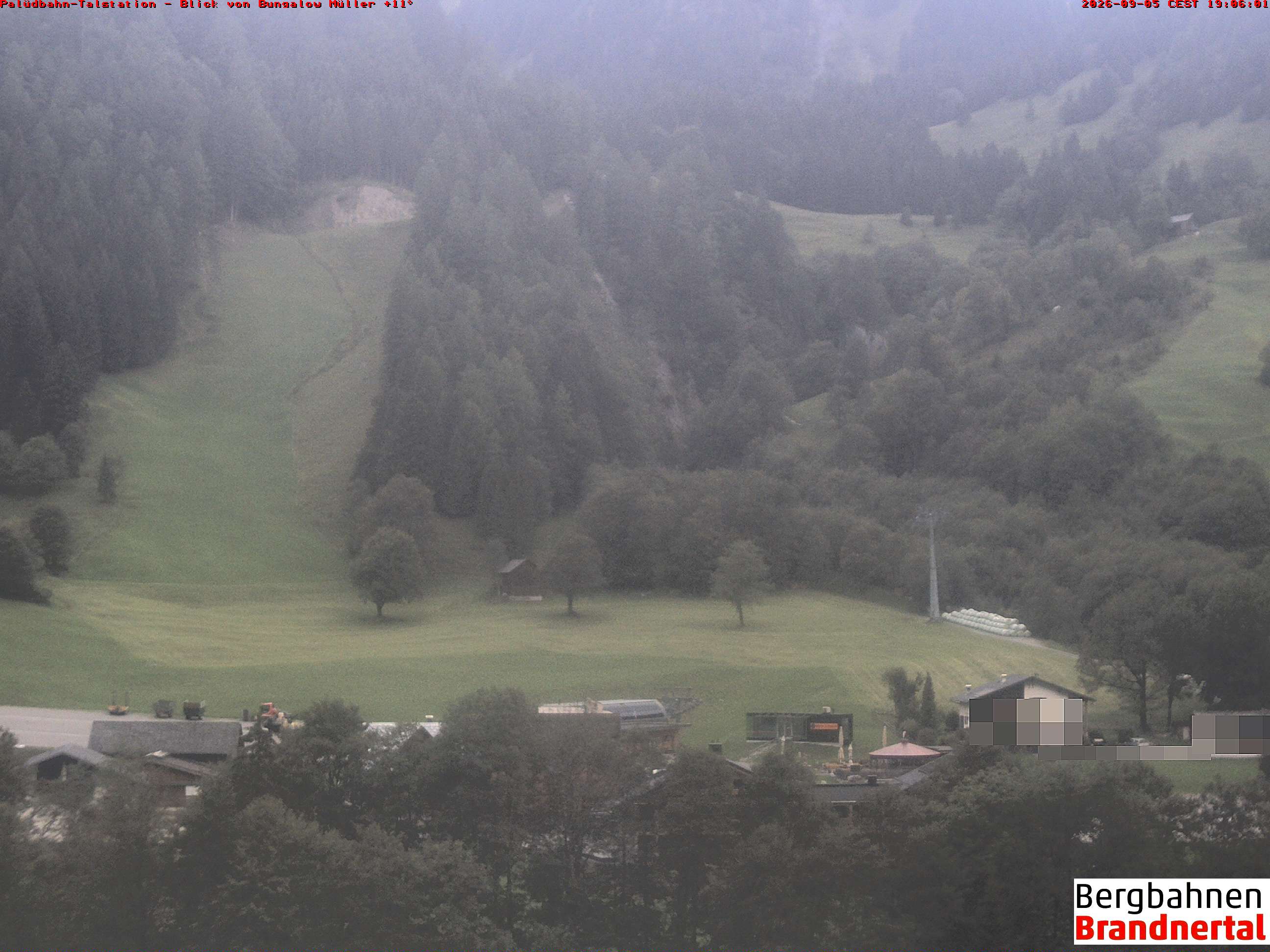 Blick auf Palüdbahn von Bungalow Müller