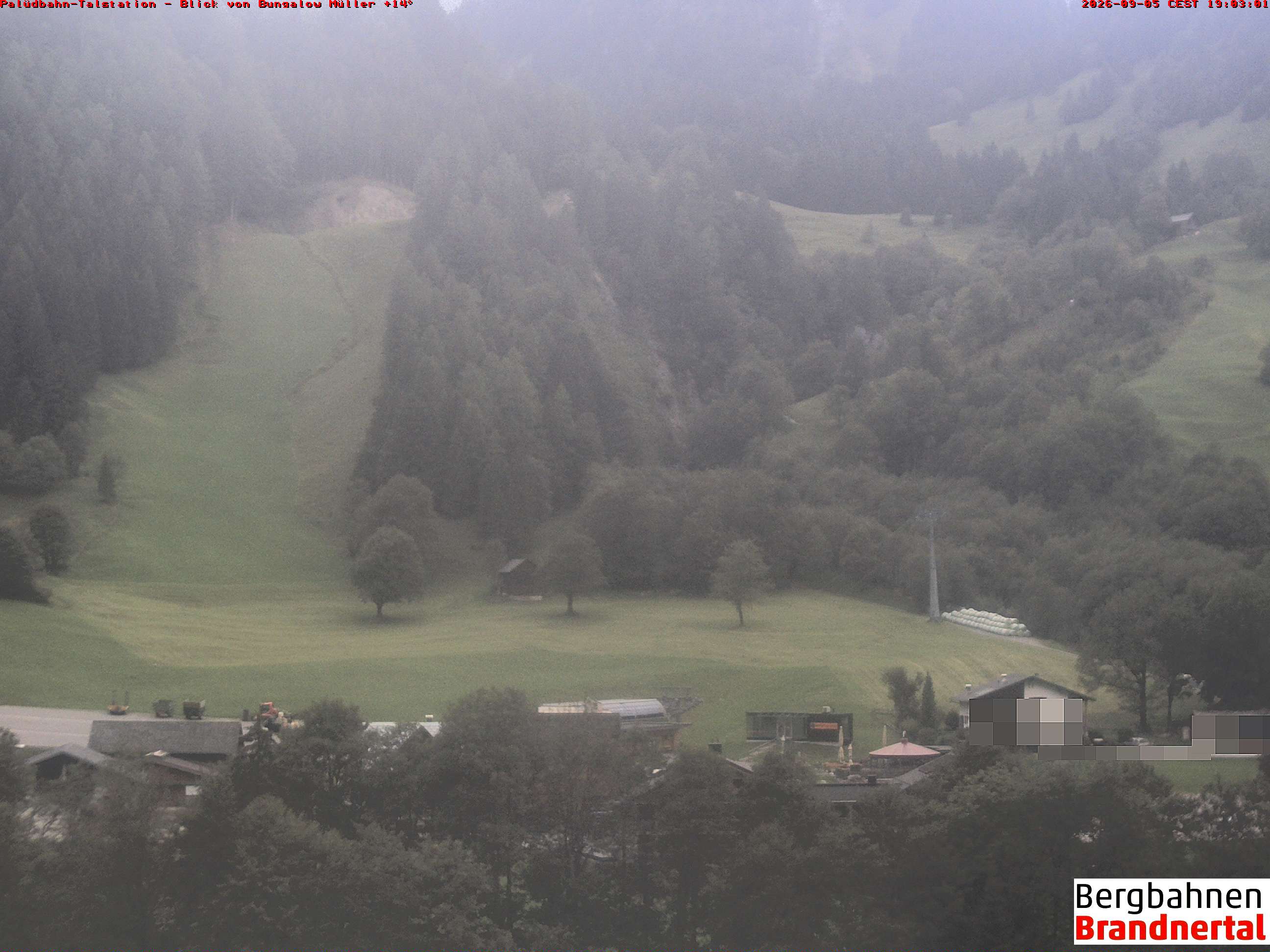 Blick auf Palüdbahn von Bungalow Müller