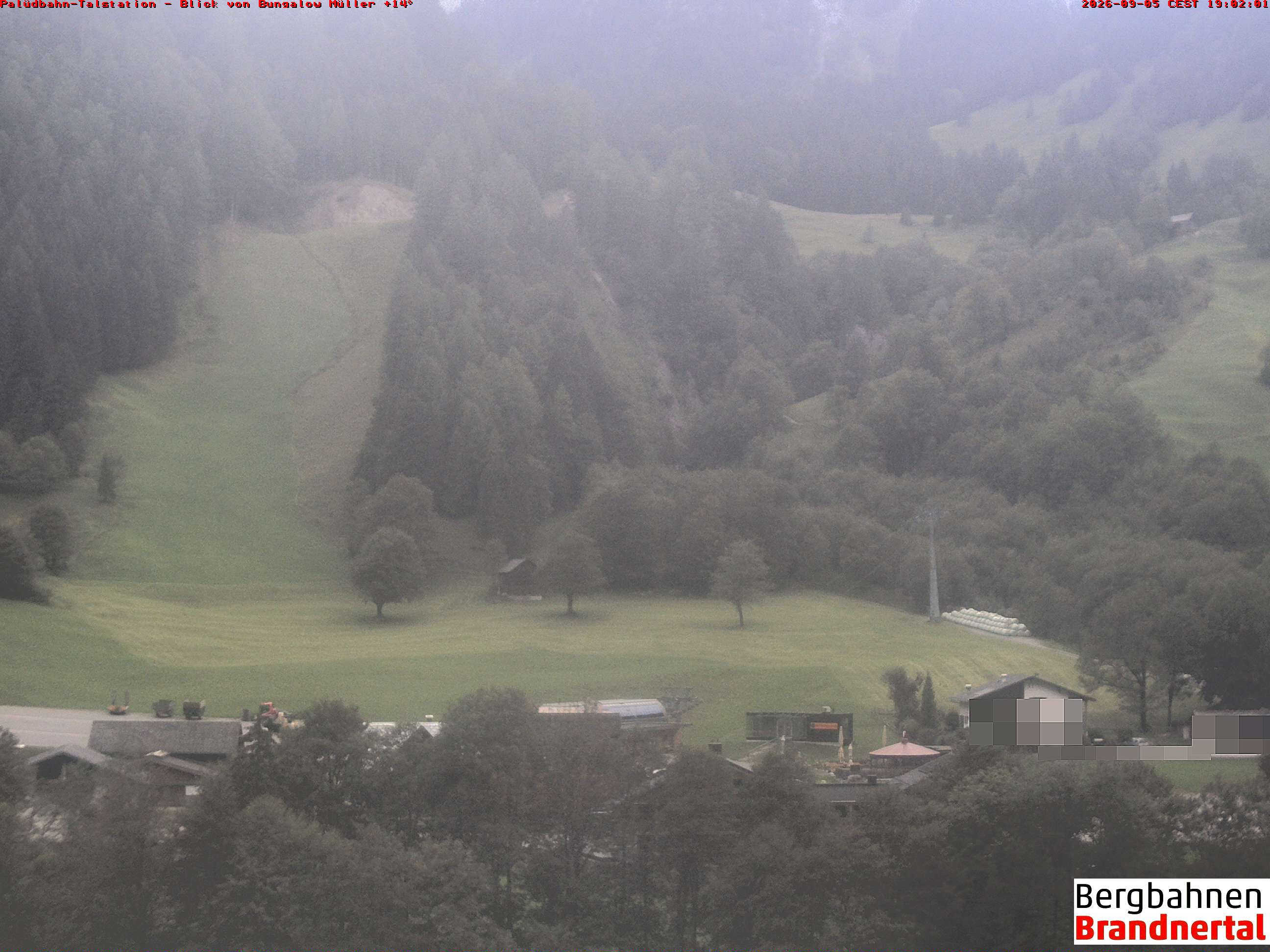 Blick auf Palüdbahn von Bungalow Müller