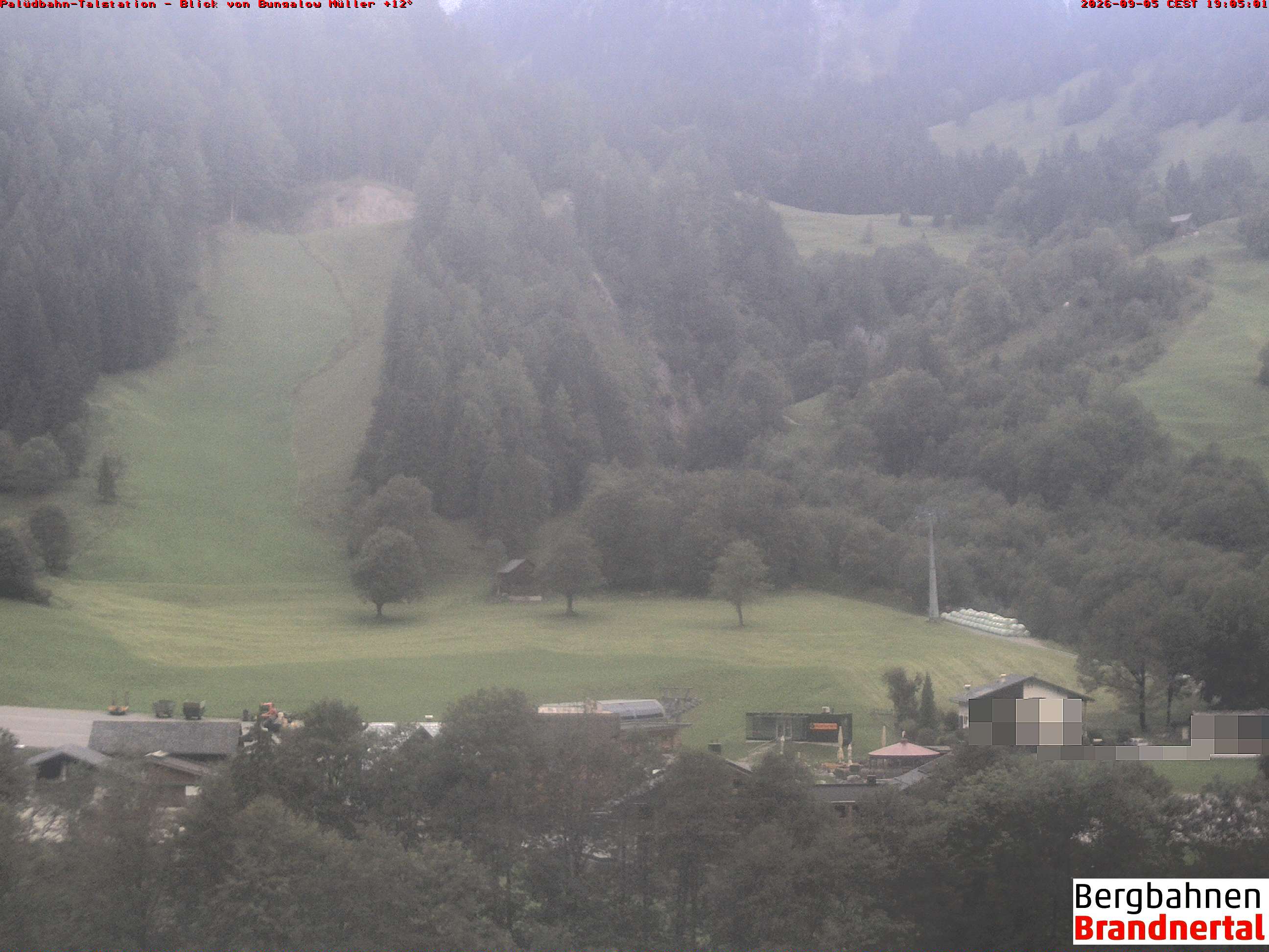 Blick auf Palüdbahn von Bungalow Müller
