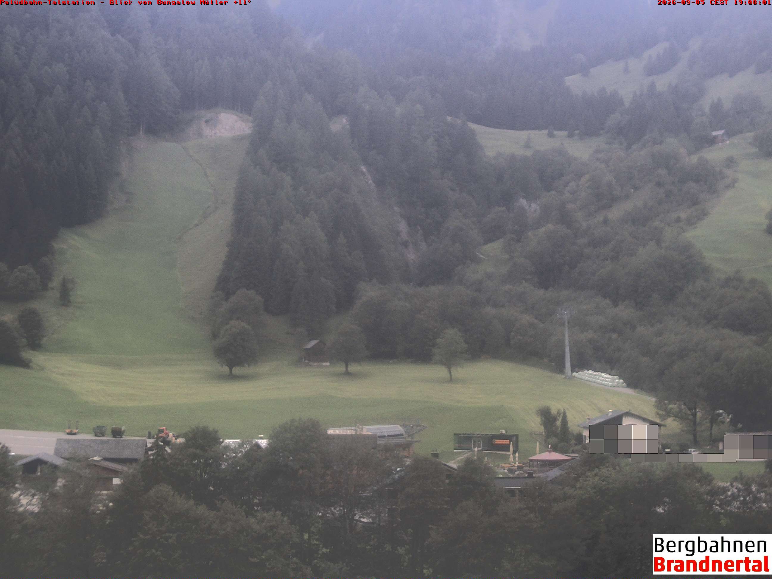 Blick auf Palüdbahn von Bungalow Müller