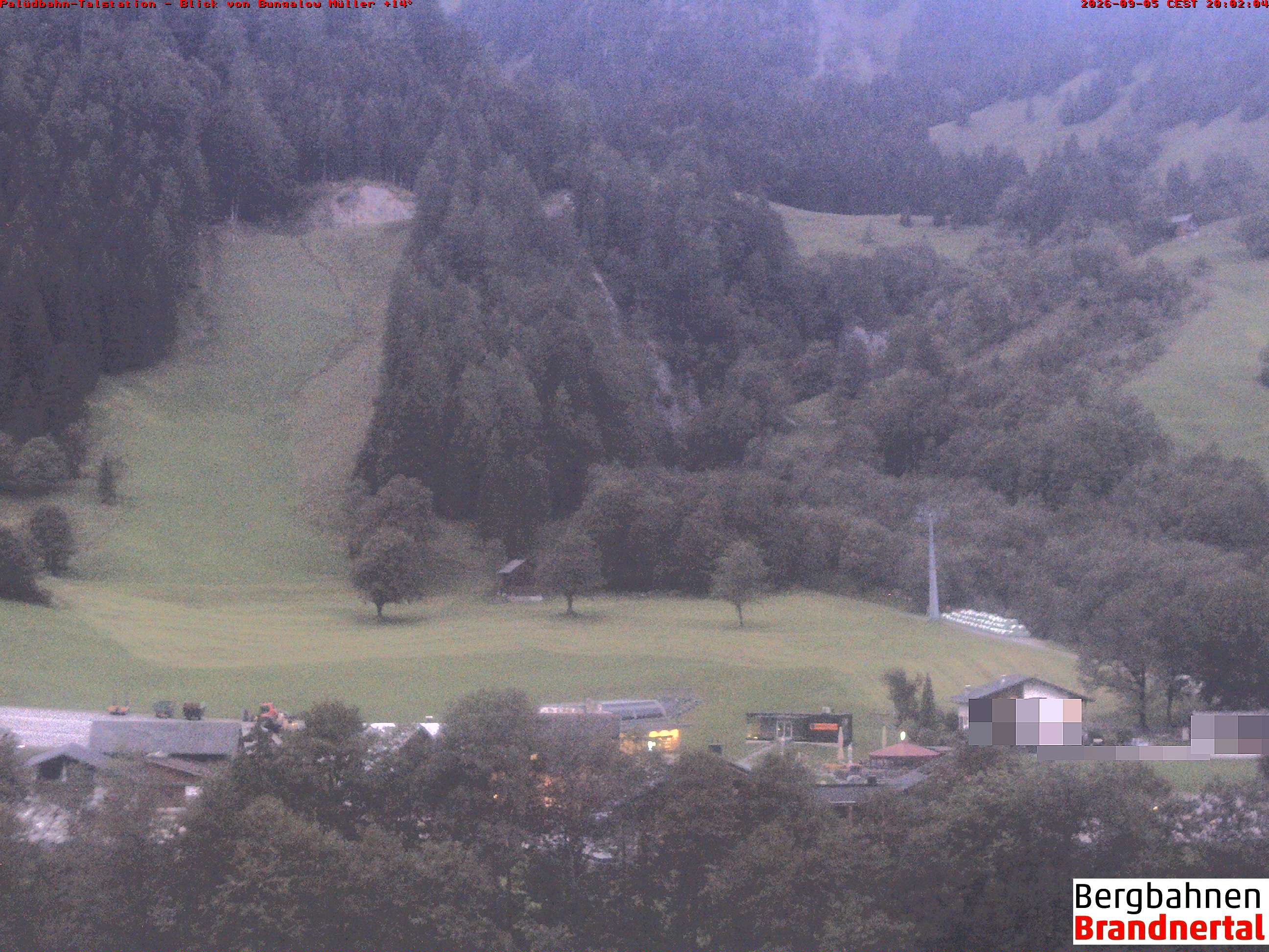 Blick auf Palüdbahn von Bungalow Müller