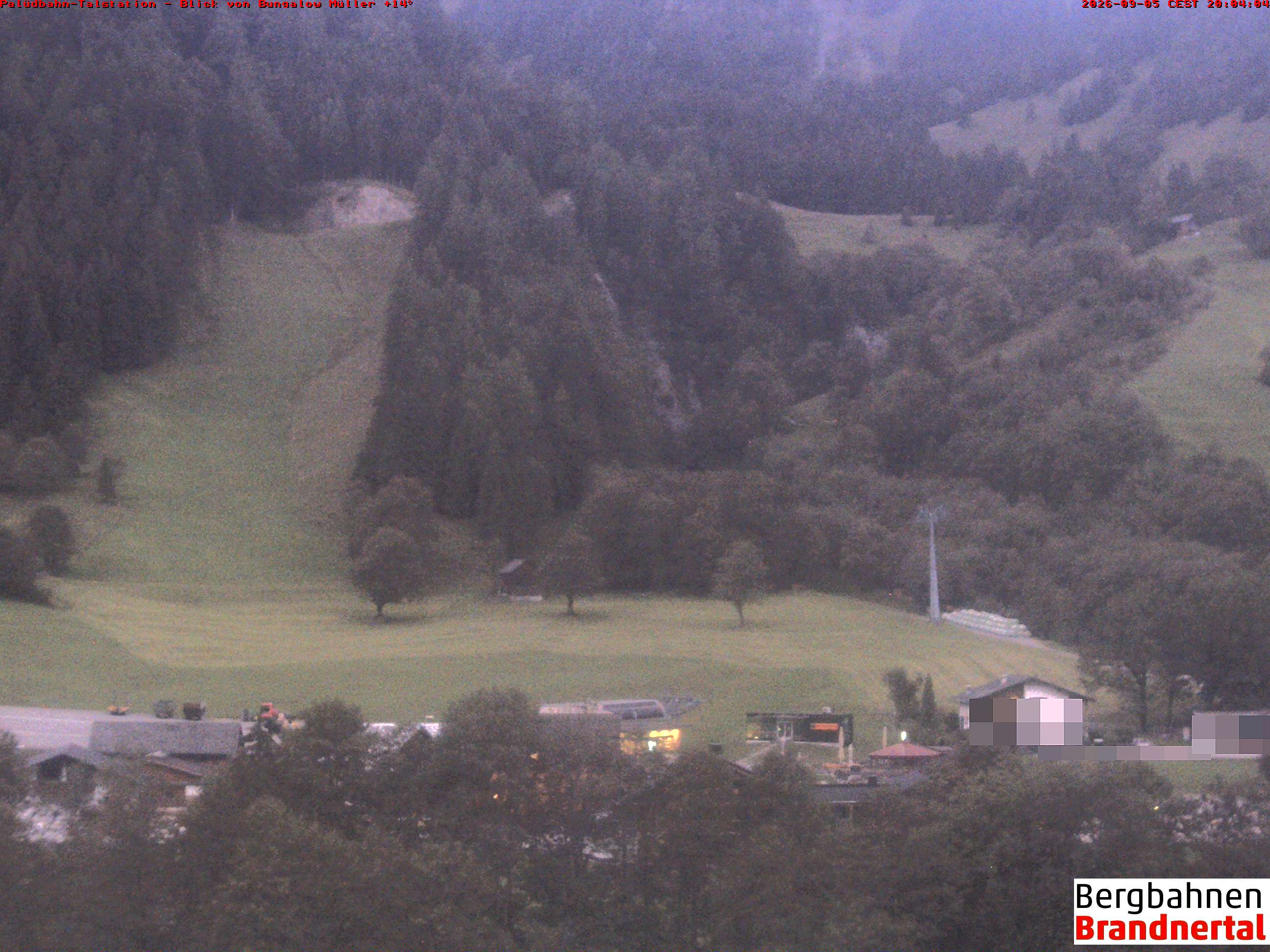 Blick auf Palüdbahn von Bungalow Müller