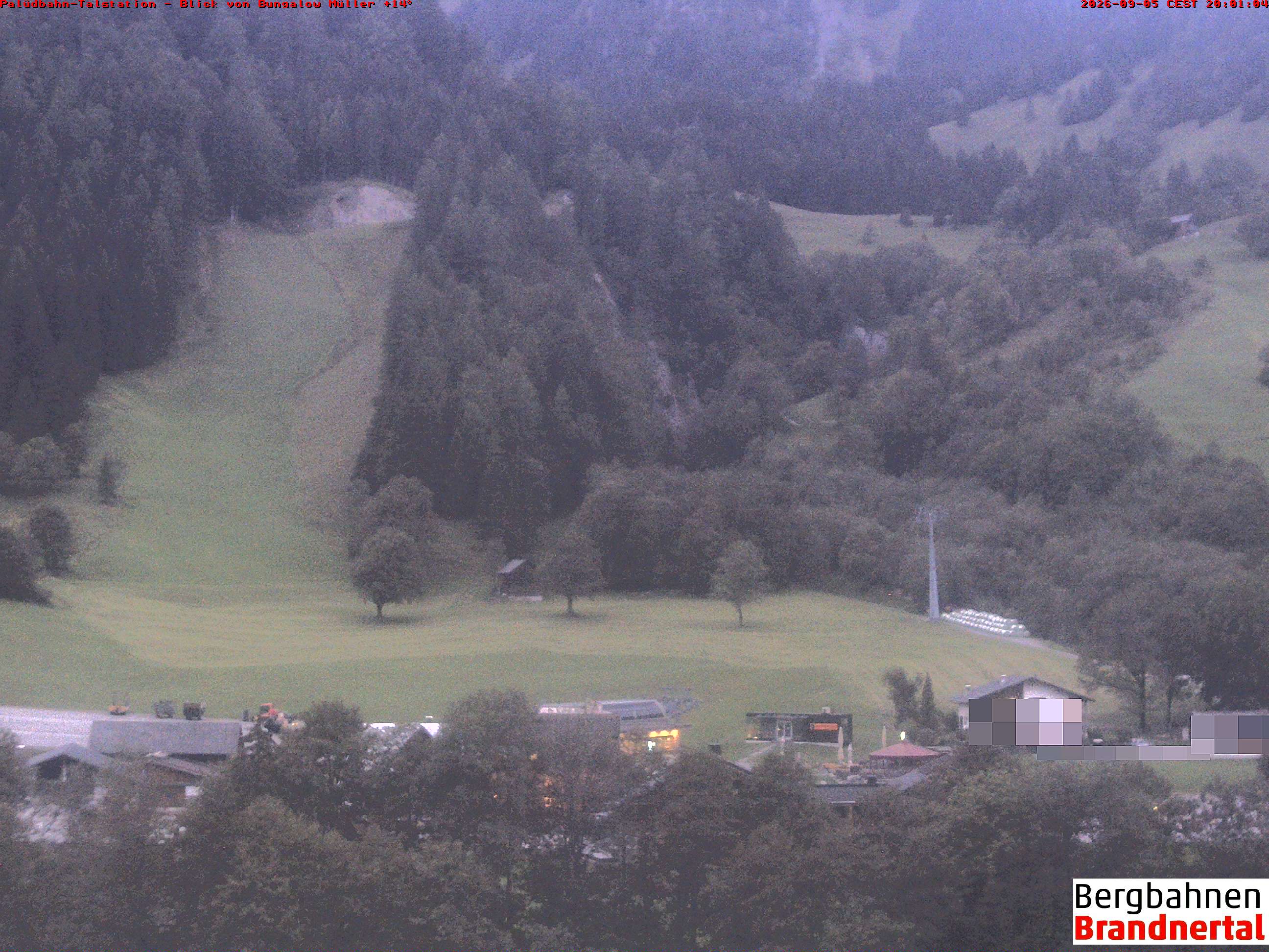Blick auf Palüdbahn von Bungalow Müller
