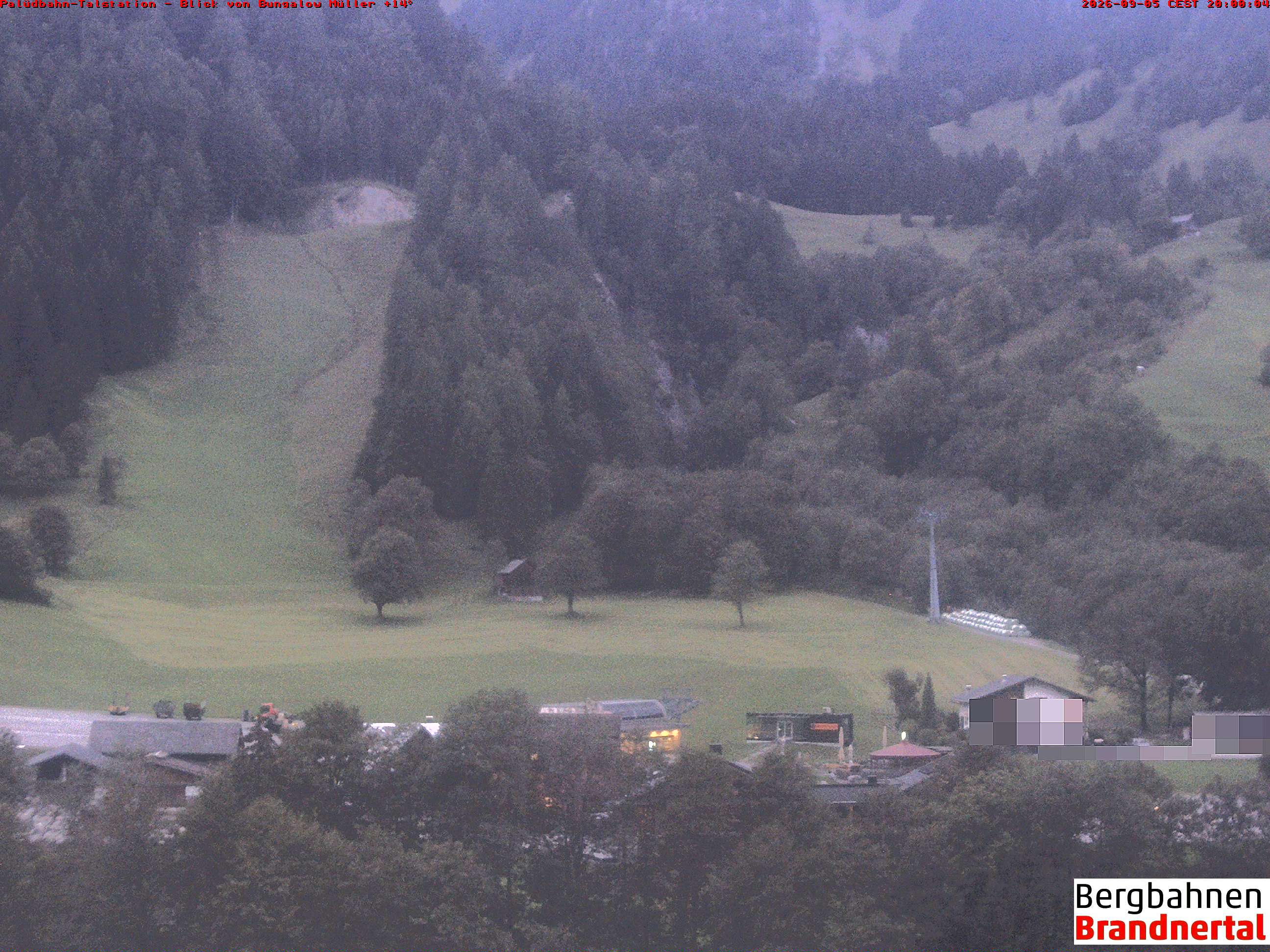 Blick auf Palüdbahn von Bungalow Müller