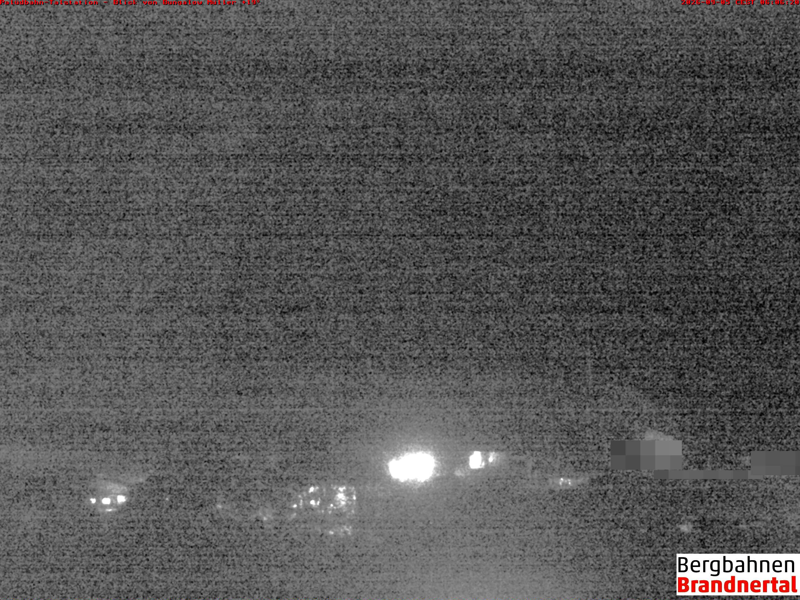 Blick auf Palüdbahn von Bungalow Müller