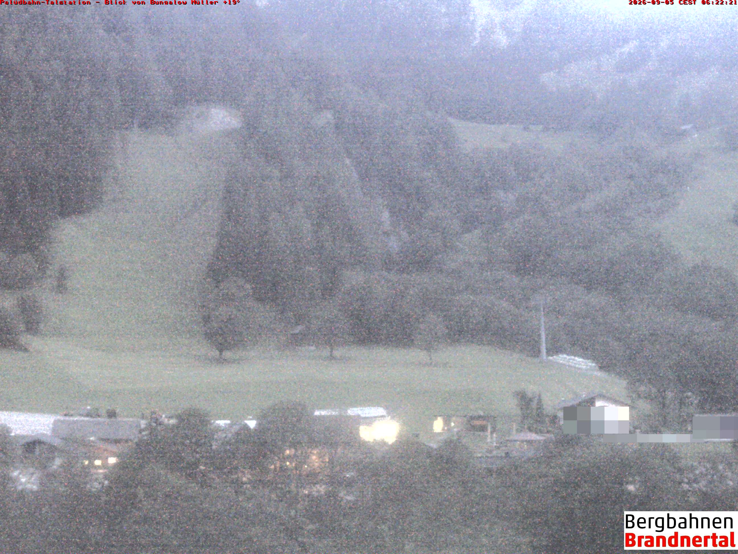 Blick auf Palüdbahn von Bungalow Müller