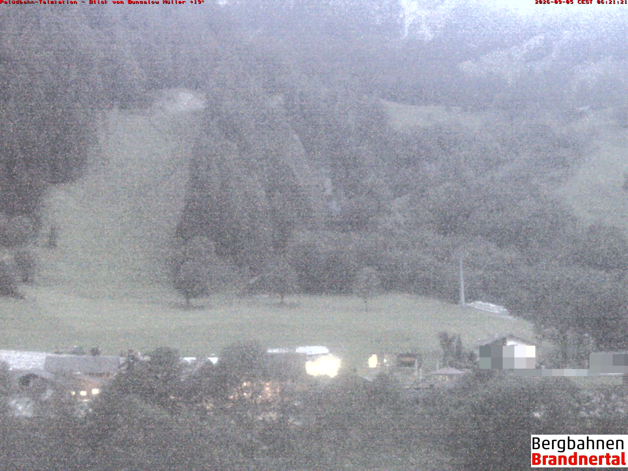 Blick auf Palüdbahn von Bungalow Müller