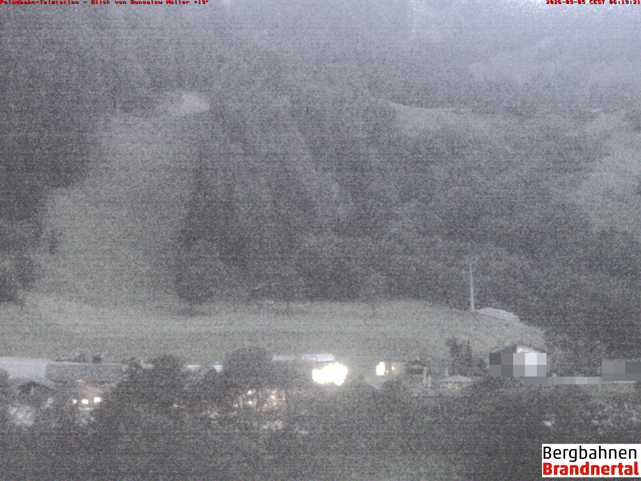 Blick auf Palüdbahn von Bungalow Müller