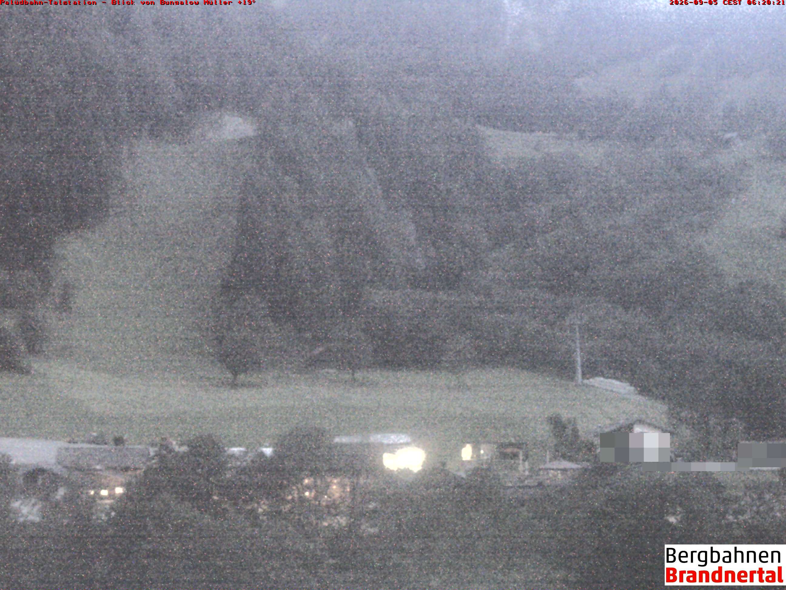 Blick auf Palüdbahn von Bungalow Müller