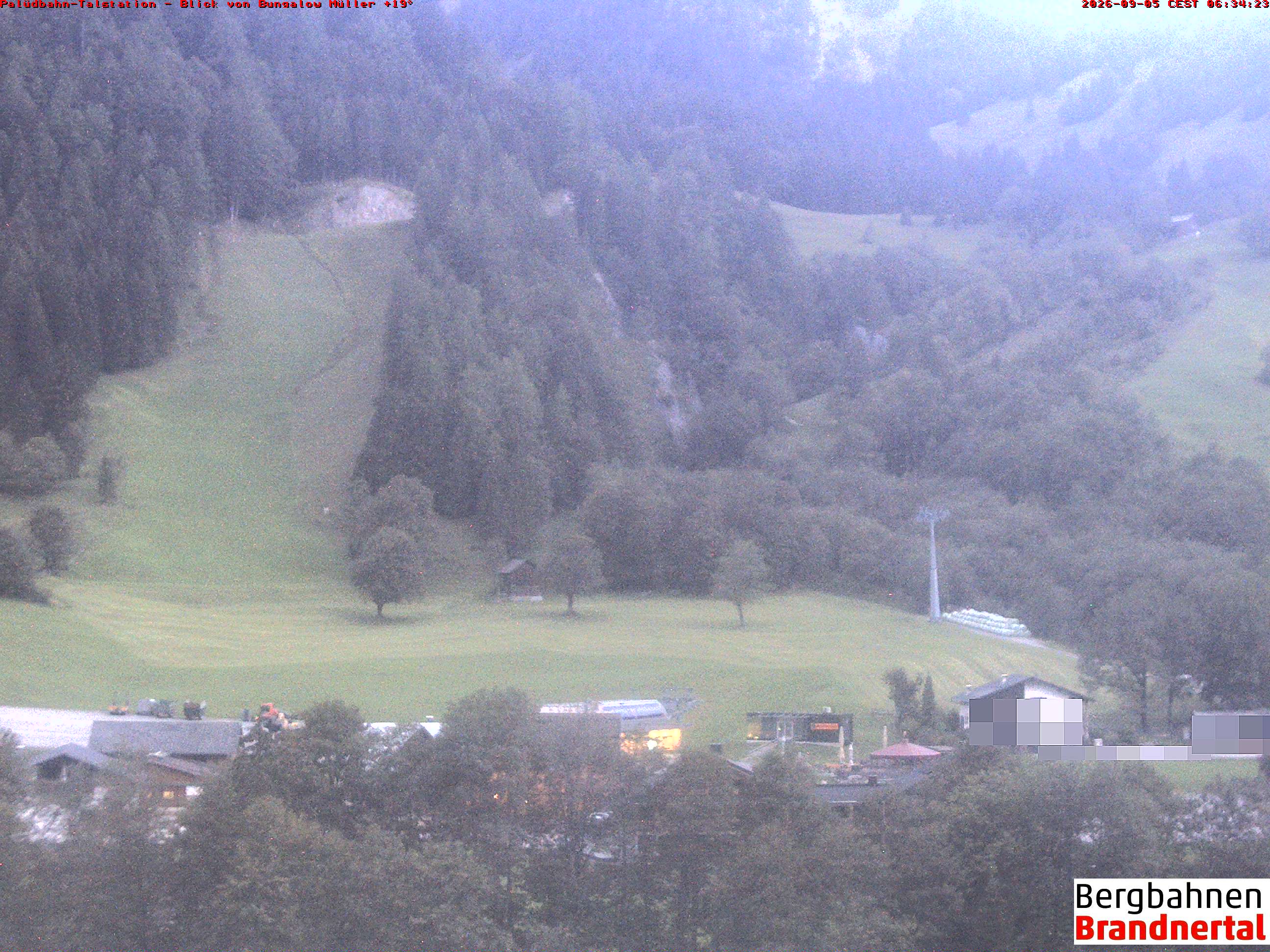 Blick auf Palüdbahn von Bungalow Müller